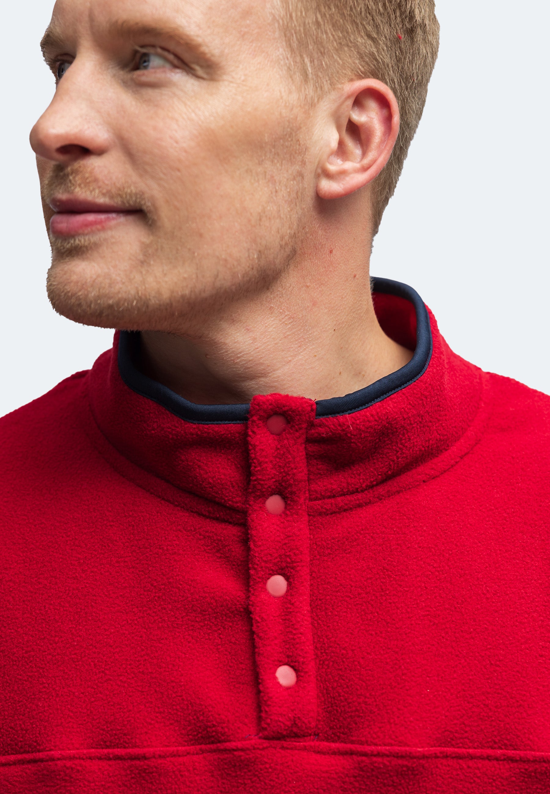 Tissu polaire Switcher Bormio color/107 ketchup