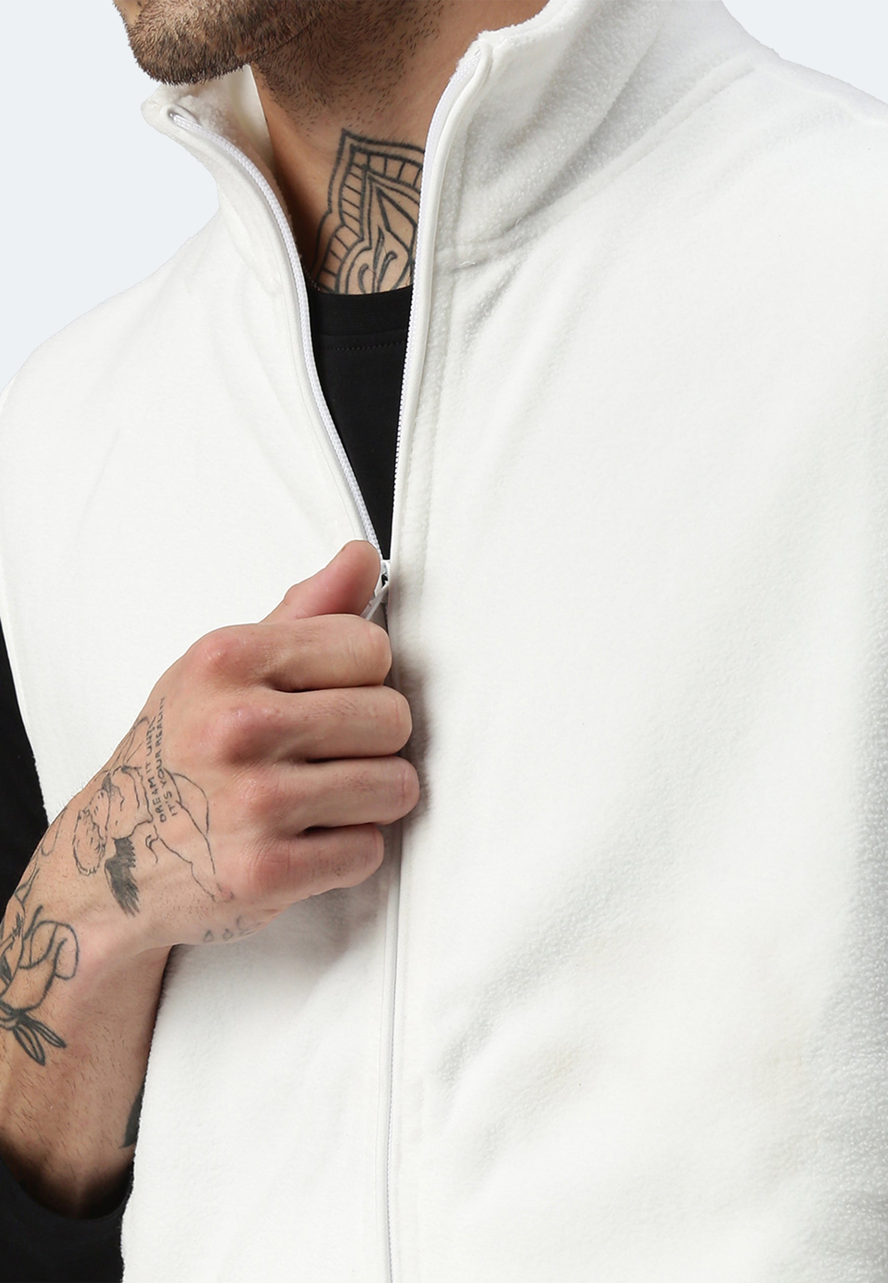 Switcher polaire cortina color/601 blanc casse