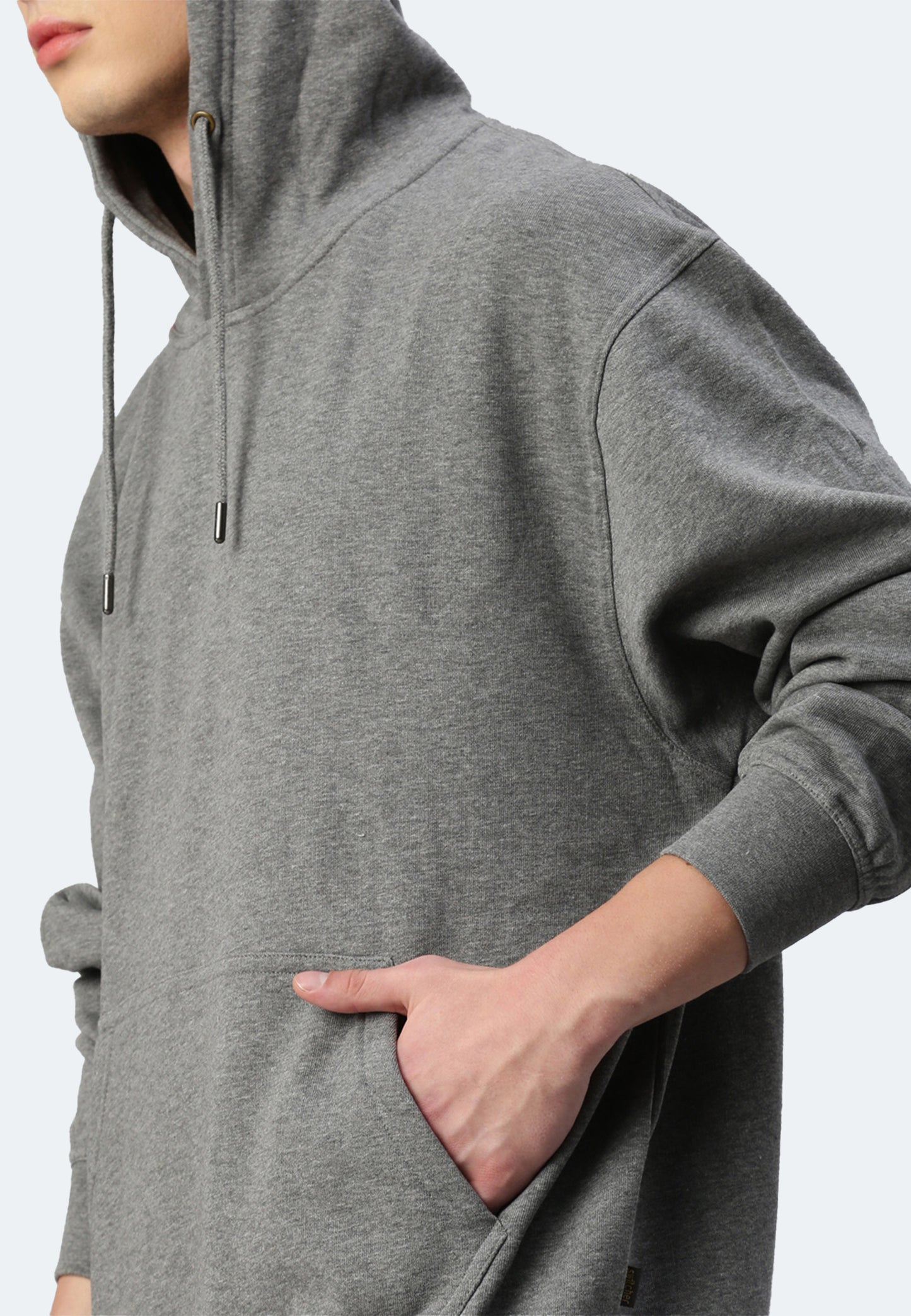 Sweat-shirt à capuche ohio color/672 ebony chine