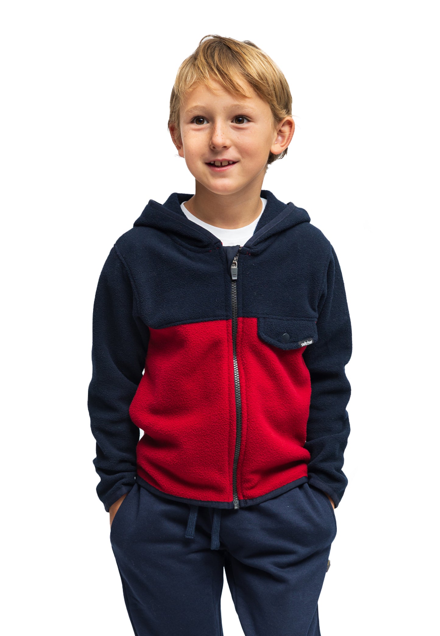 Switcher kids fleece villars color/20 marine