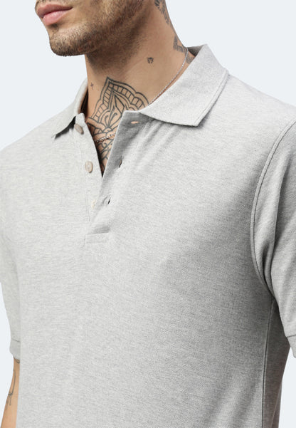 Switcher men's polo john color/42 gris chine