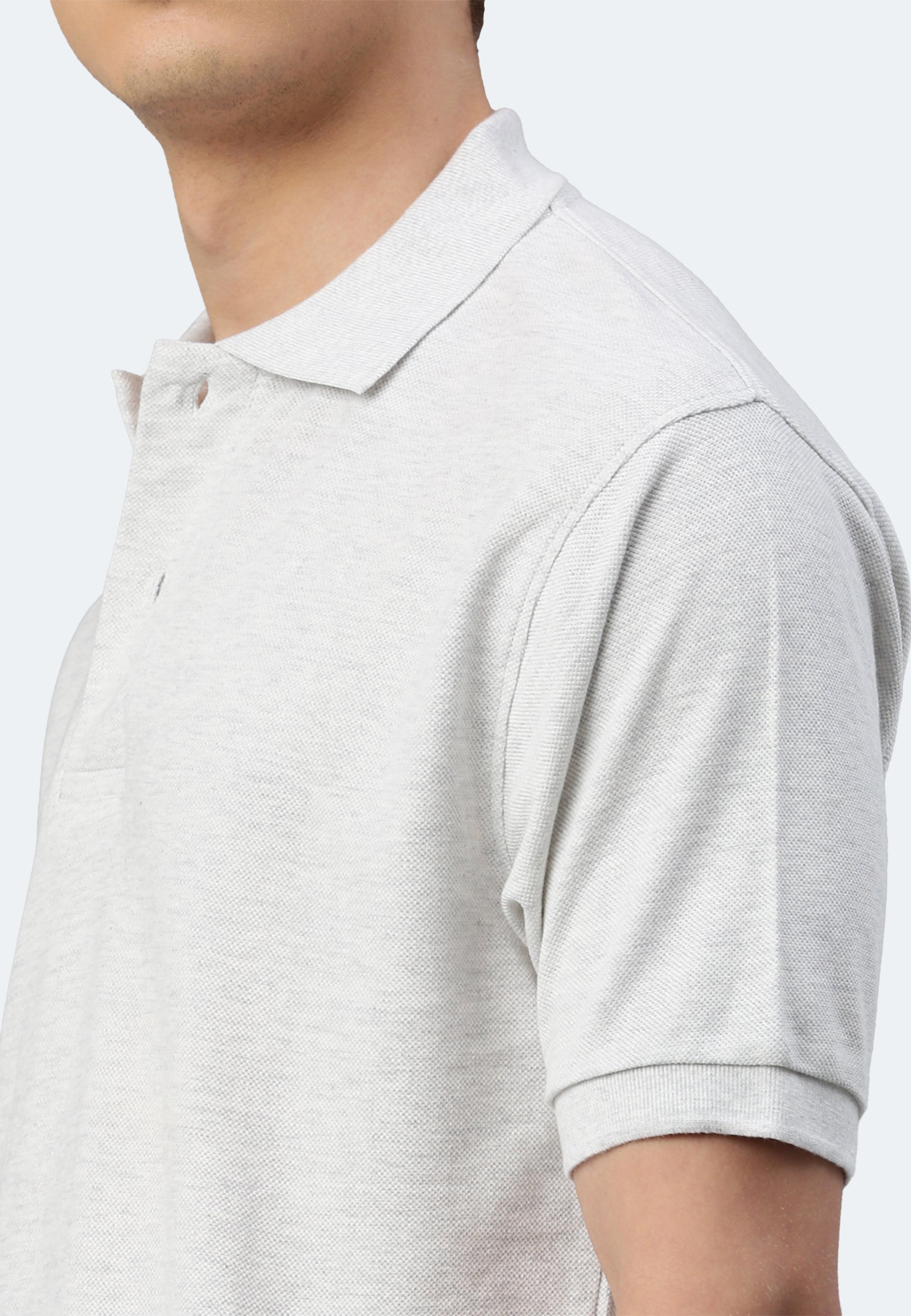 Switcher men's polo samuel color/43 blanc chine
