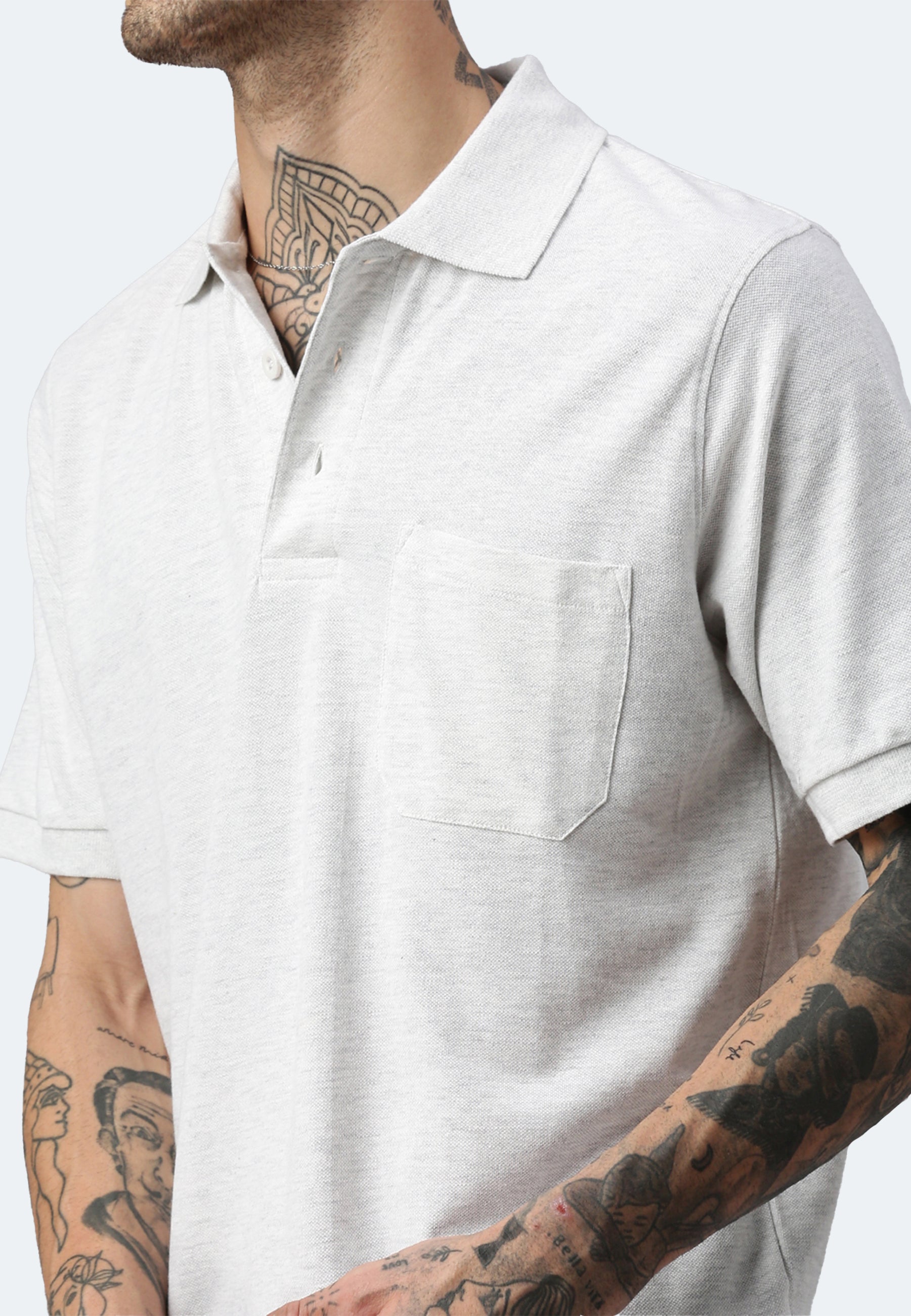 Switcher pocket polo whale color/blanc chine