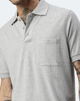 Switcher pocket polo whale color/gris chine
