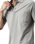 Switcher pocket polo whale color/gris fonce