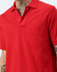 Switcher pocket polo whale color/rouge
