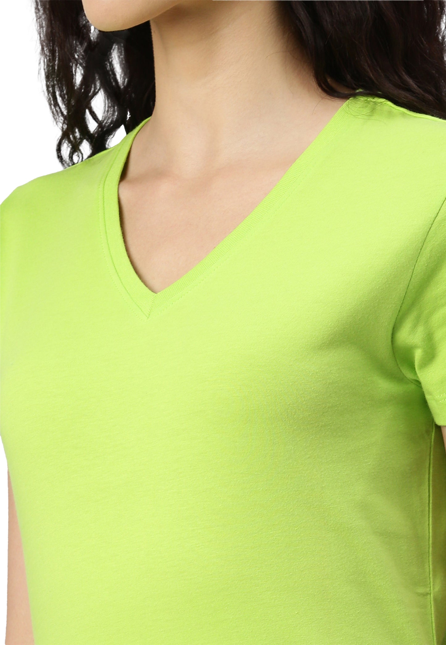 T-shirt Switcher Lady whale color/364 lime