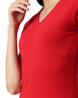 T-shirt Switcher Lady couleur baleine/rouge