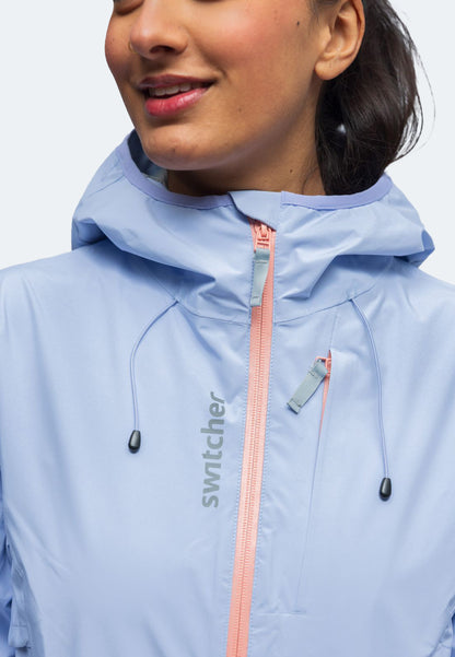 Veste hardshell Switcher pour femmes, couleur stockhorn/144 lavande