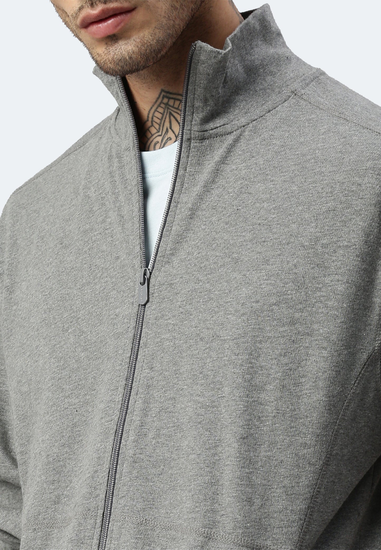Veste zippée Switcher hommes dallas color/672 ebony chine