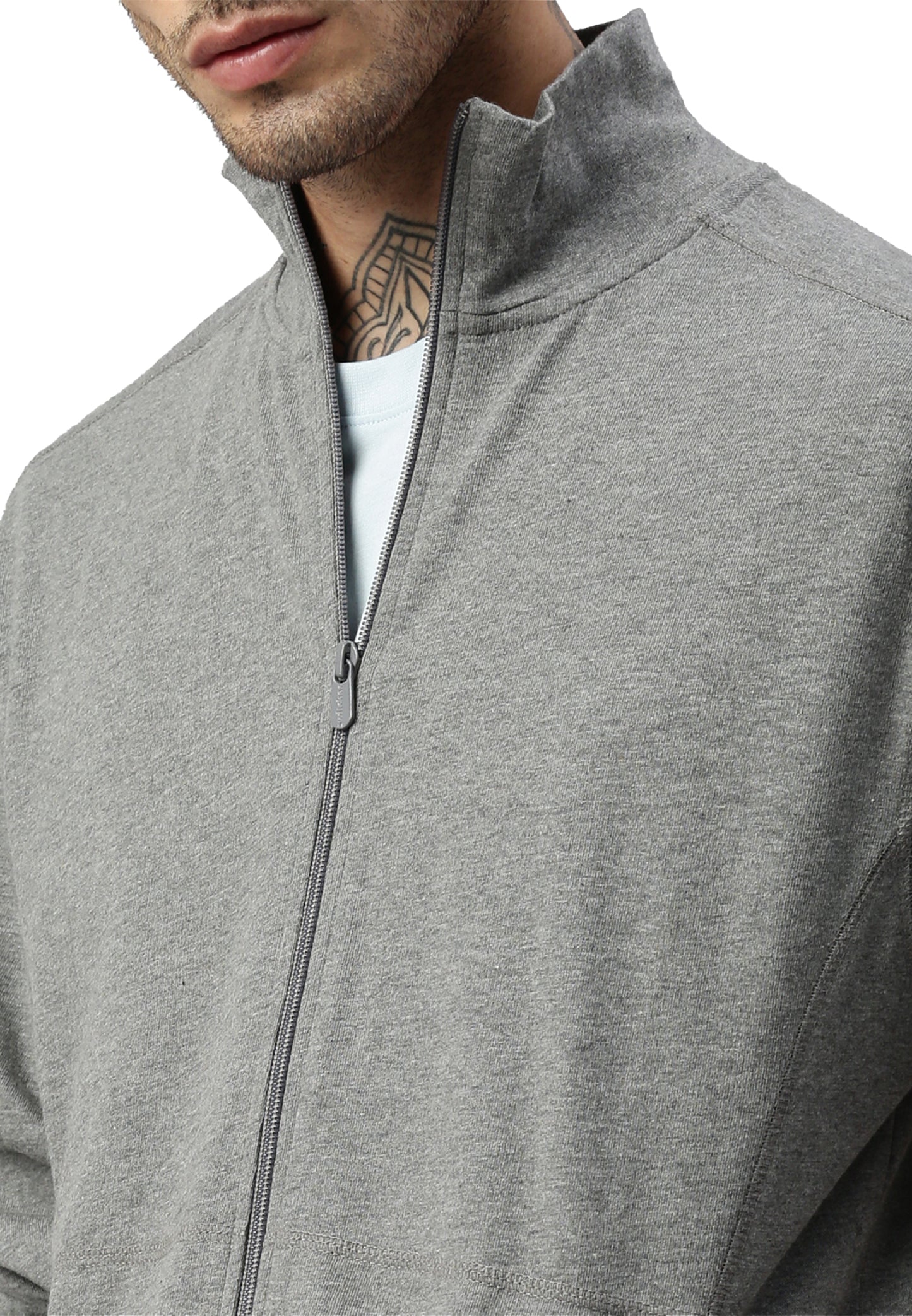 Veste zippée Switcher hommes dallas color/672 ebony chine