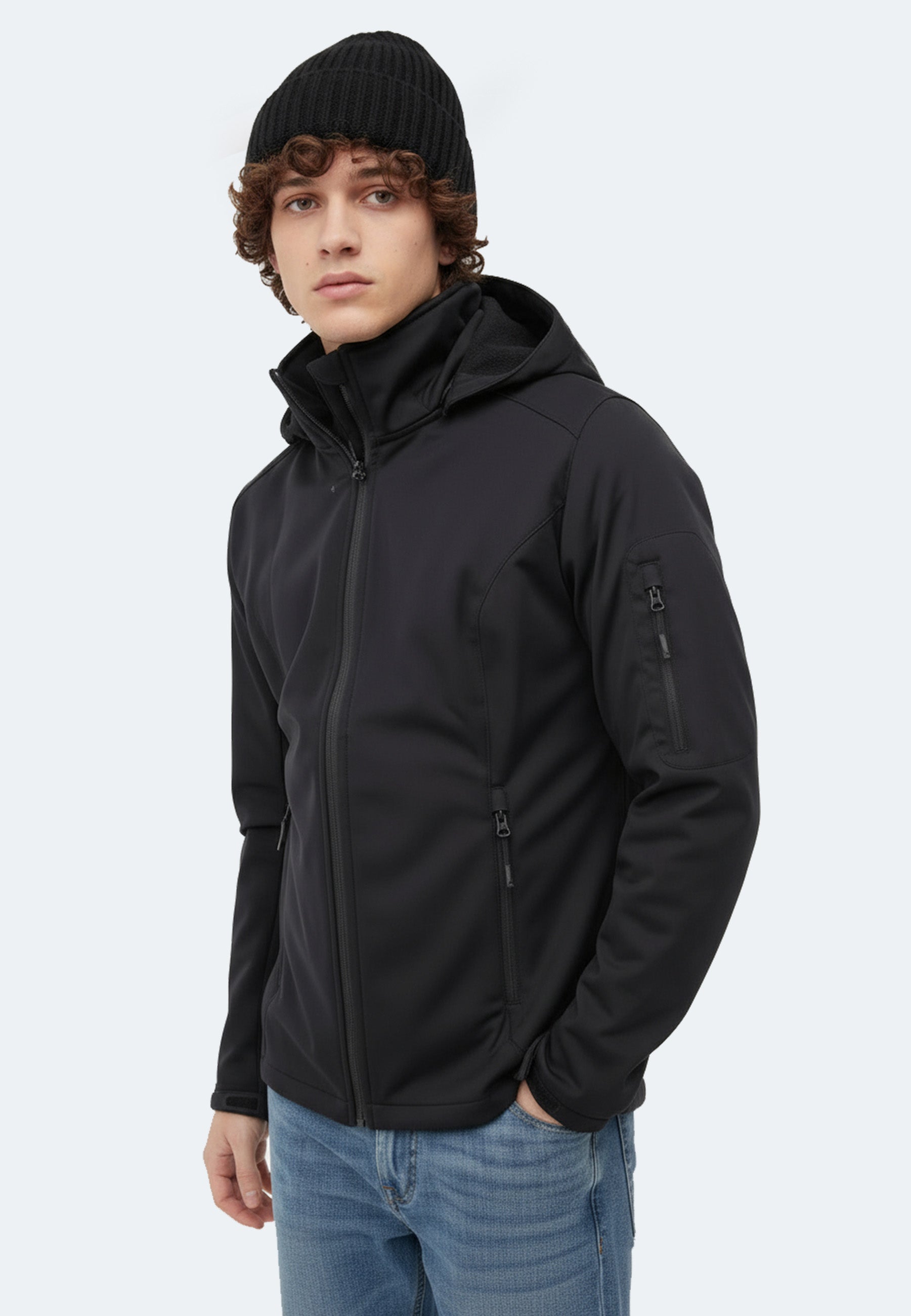 switcher-beanie-Malo-color/40 noir