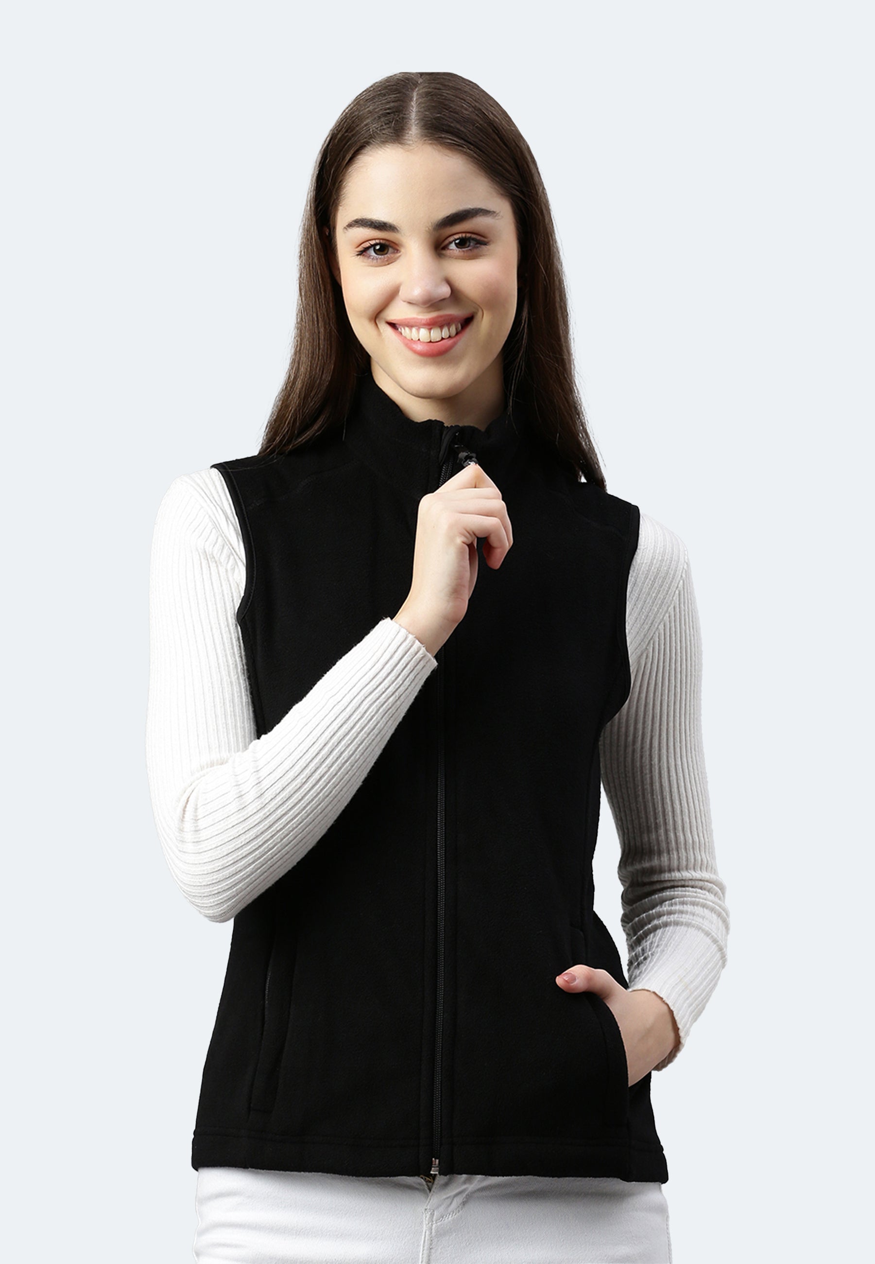 Gilet polaire en fibre polaire Helsinki