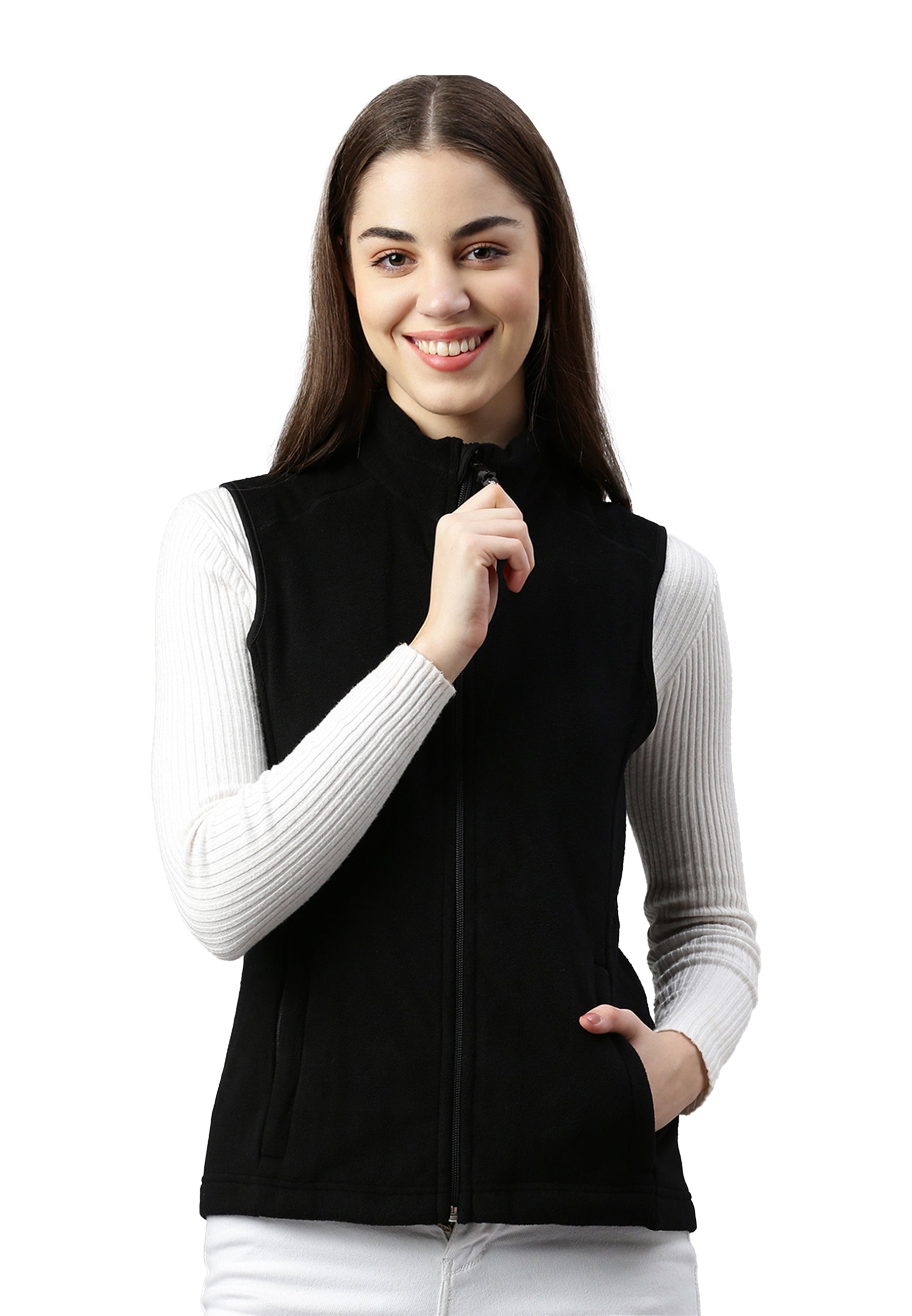 Gilet polaire en fibre polaire Helsinki