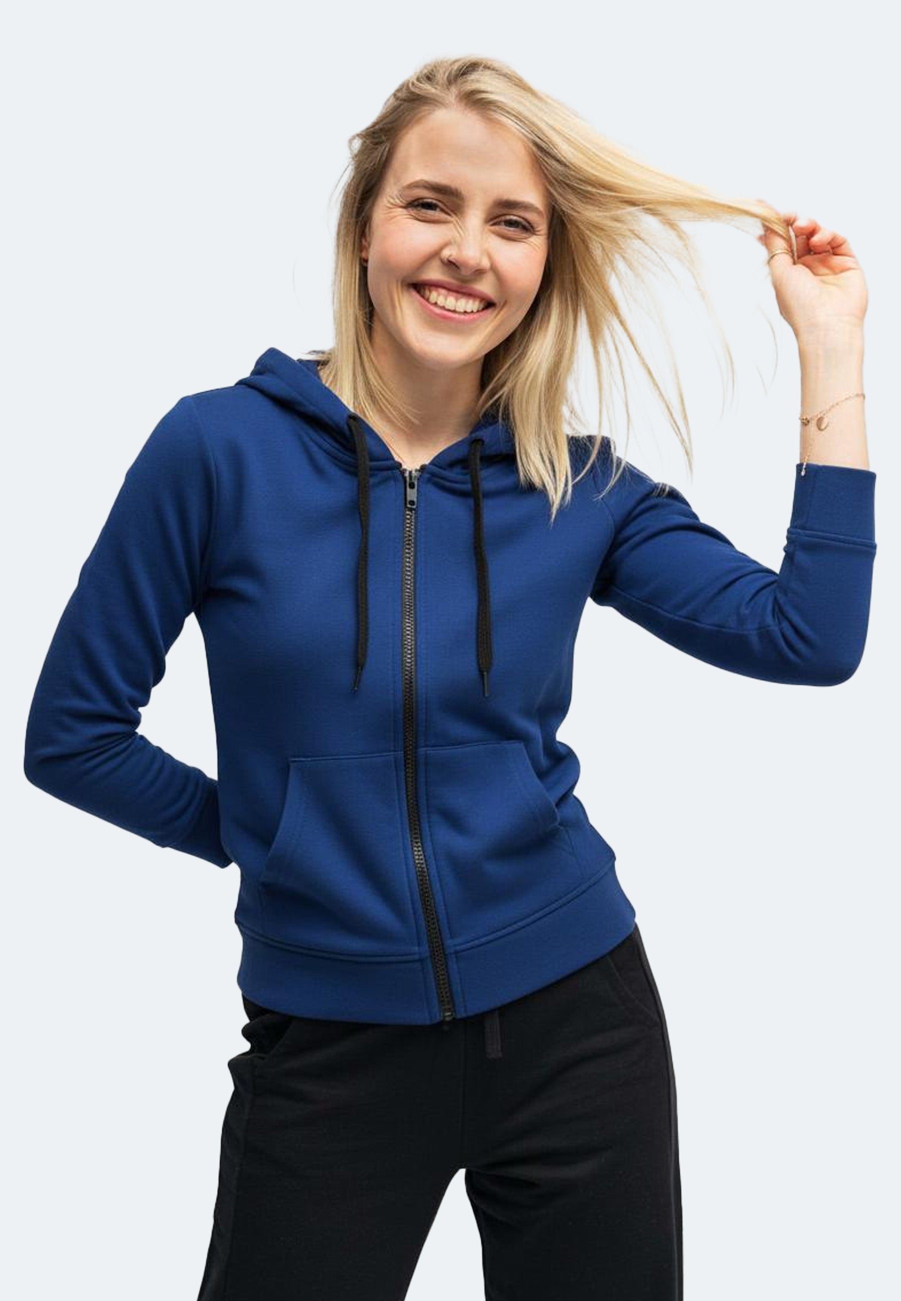 Sweat-shirt à capuche Lady arizona color/259 ocean