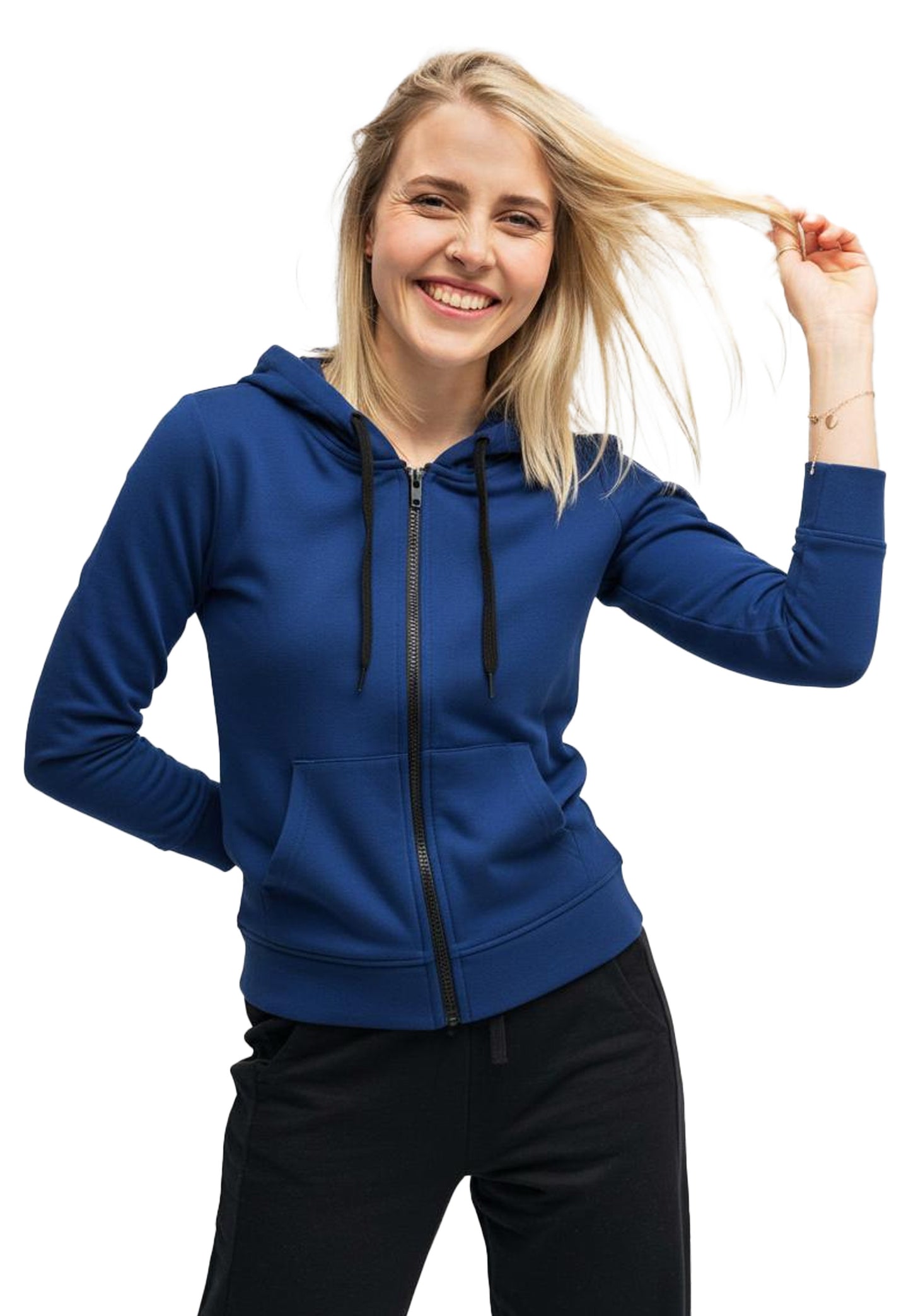 Sweat-shirt à capuche Lady arizona color/259 ocean