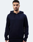 Sweat à capuche Switcher homme couleur casablanca/marine