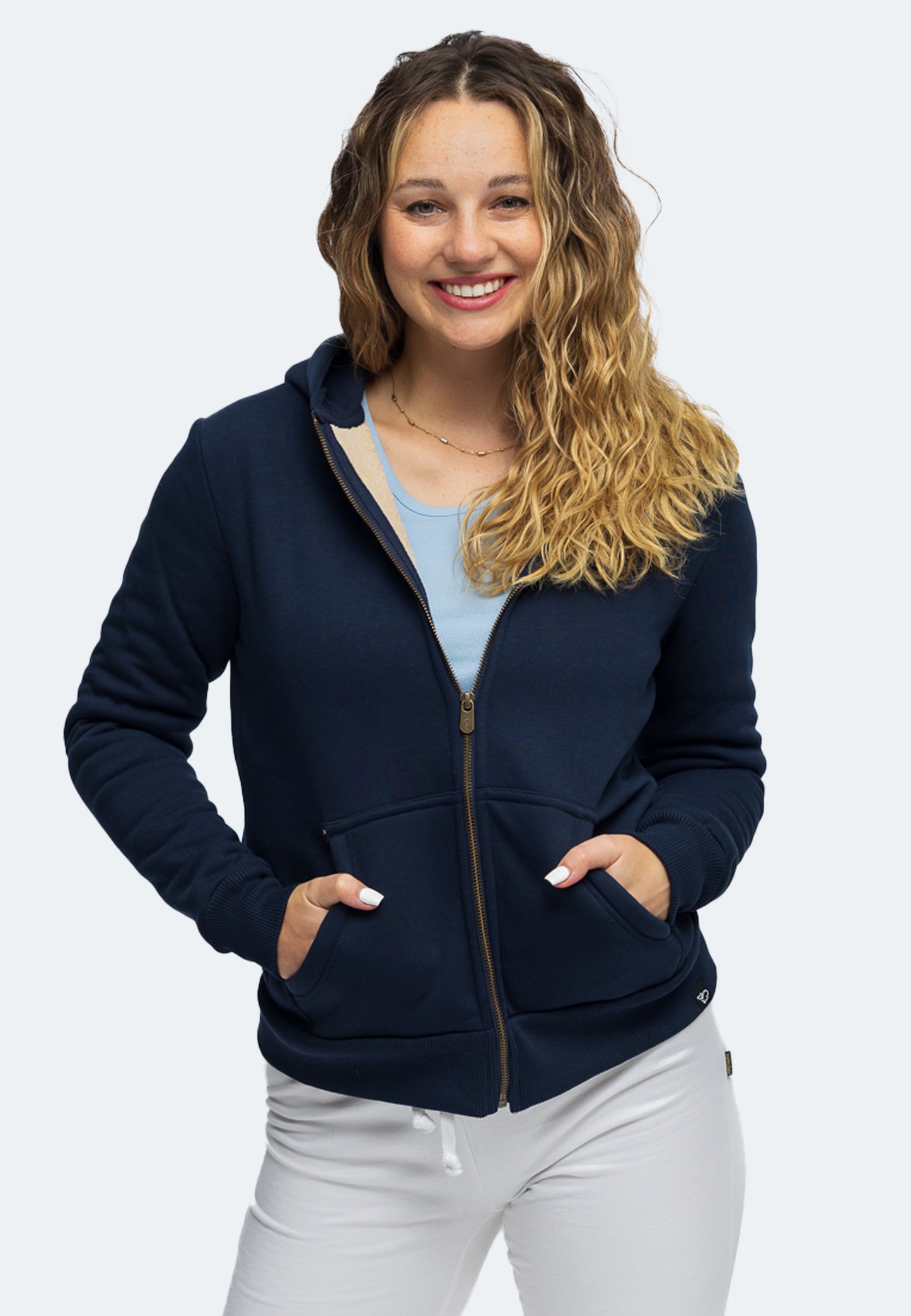 Sweat à capuche Switcher Sherpa couleur grimentz/20 marine