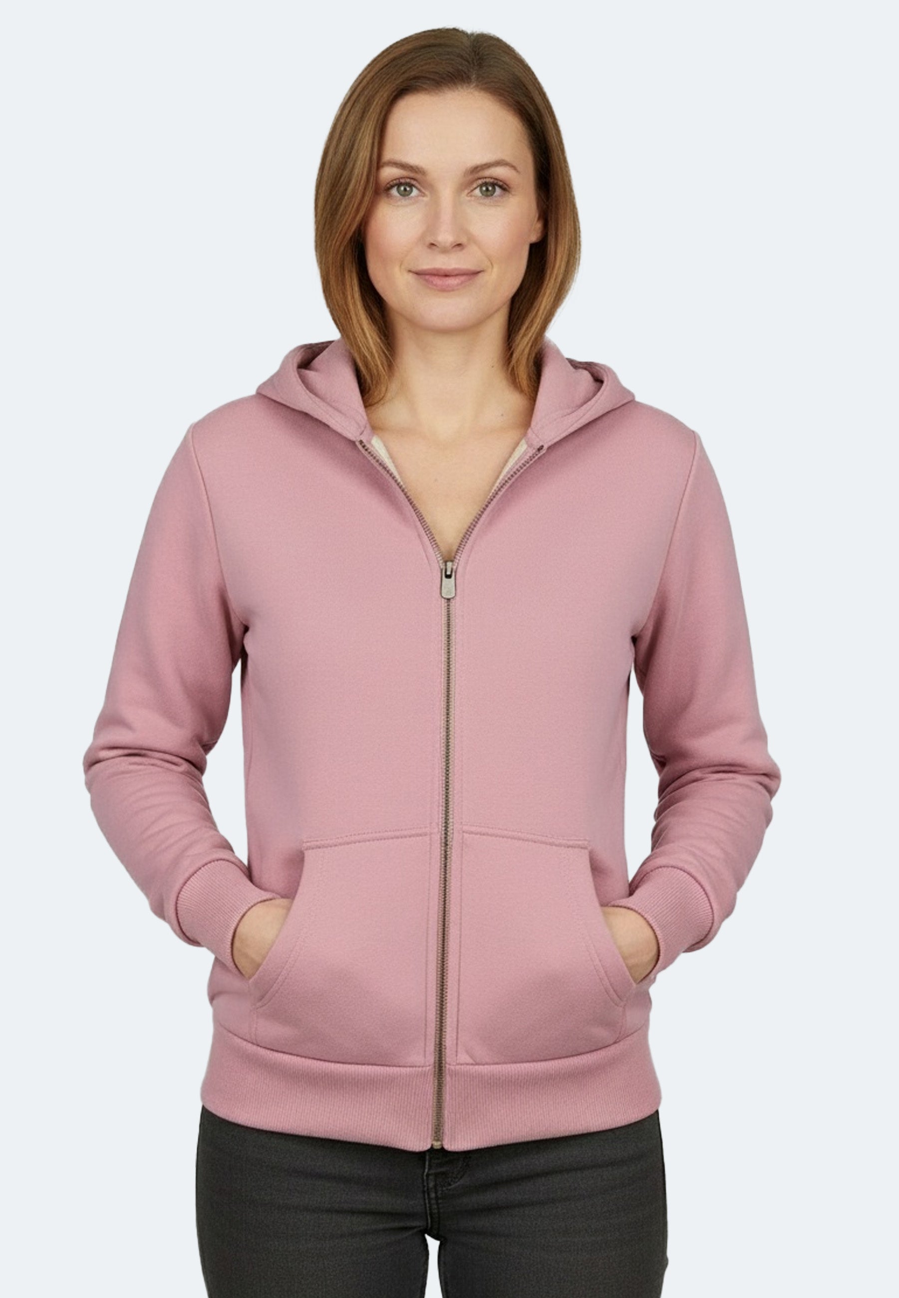 Sweat à capuche Switcher Sherpa grimentz color/196 rose