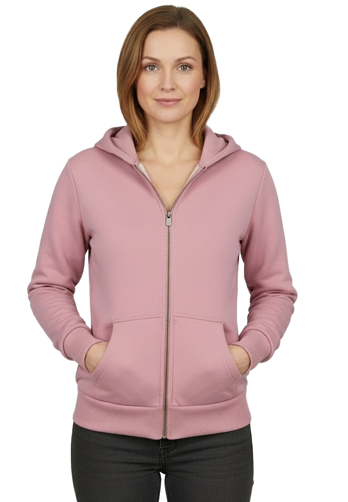 Sweat à capuche Switcher Sherpa grimentz color/196 rose
