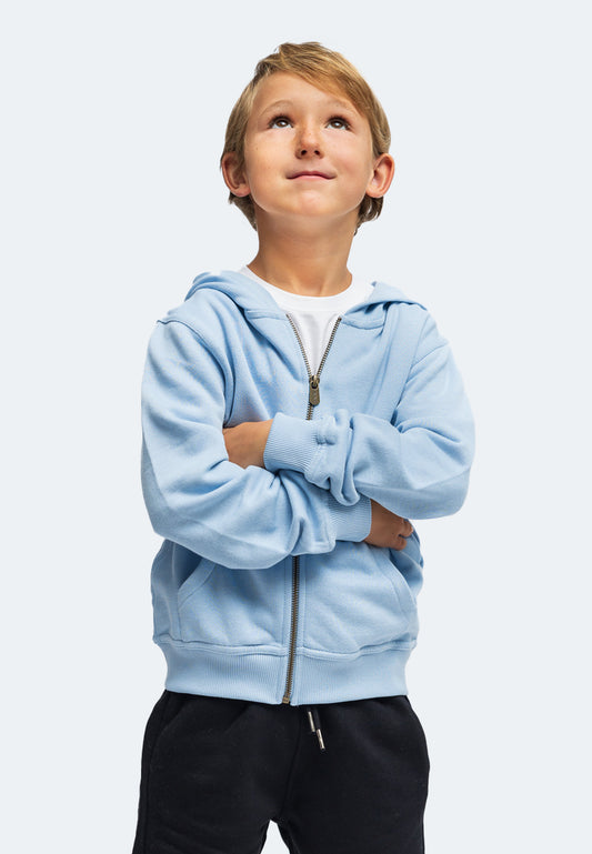 Sweat à capuche Switcher enfant bruce color/205 bleu âme