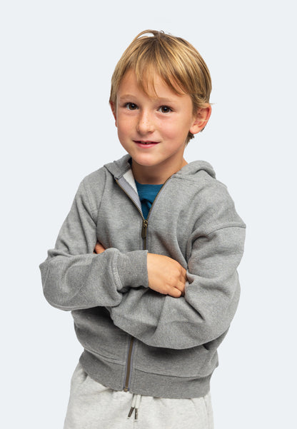 Sweat à capuche enfant Switcher bruce color/672 ebony chine