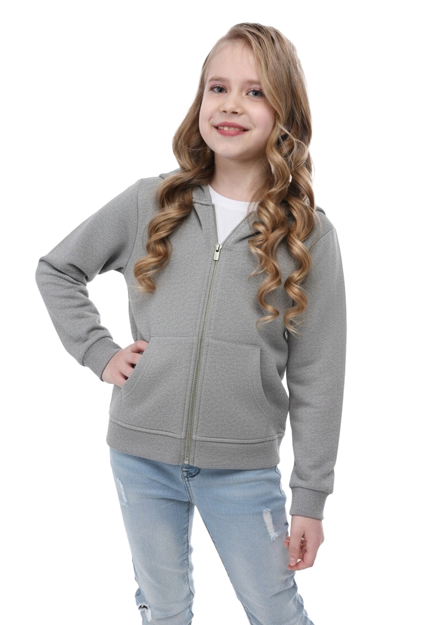 Sweat à capuche enfant Switcher bruce color/672 ebony chine