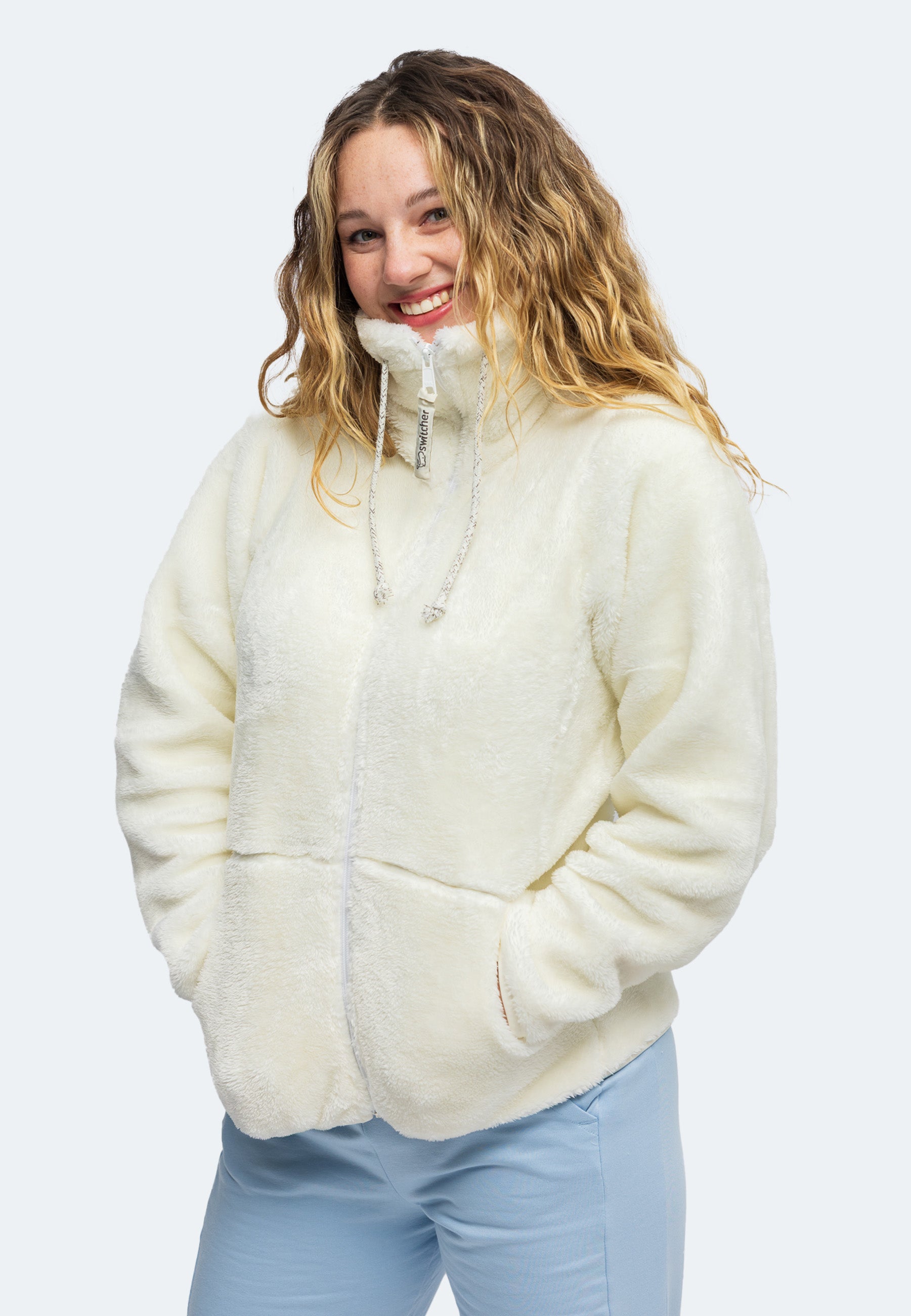 Sweat à capuche Switcher Comfy st_moritz color/601 blanc casse