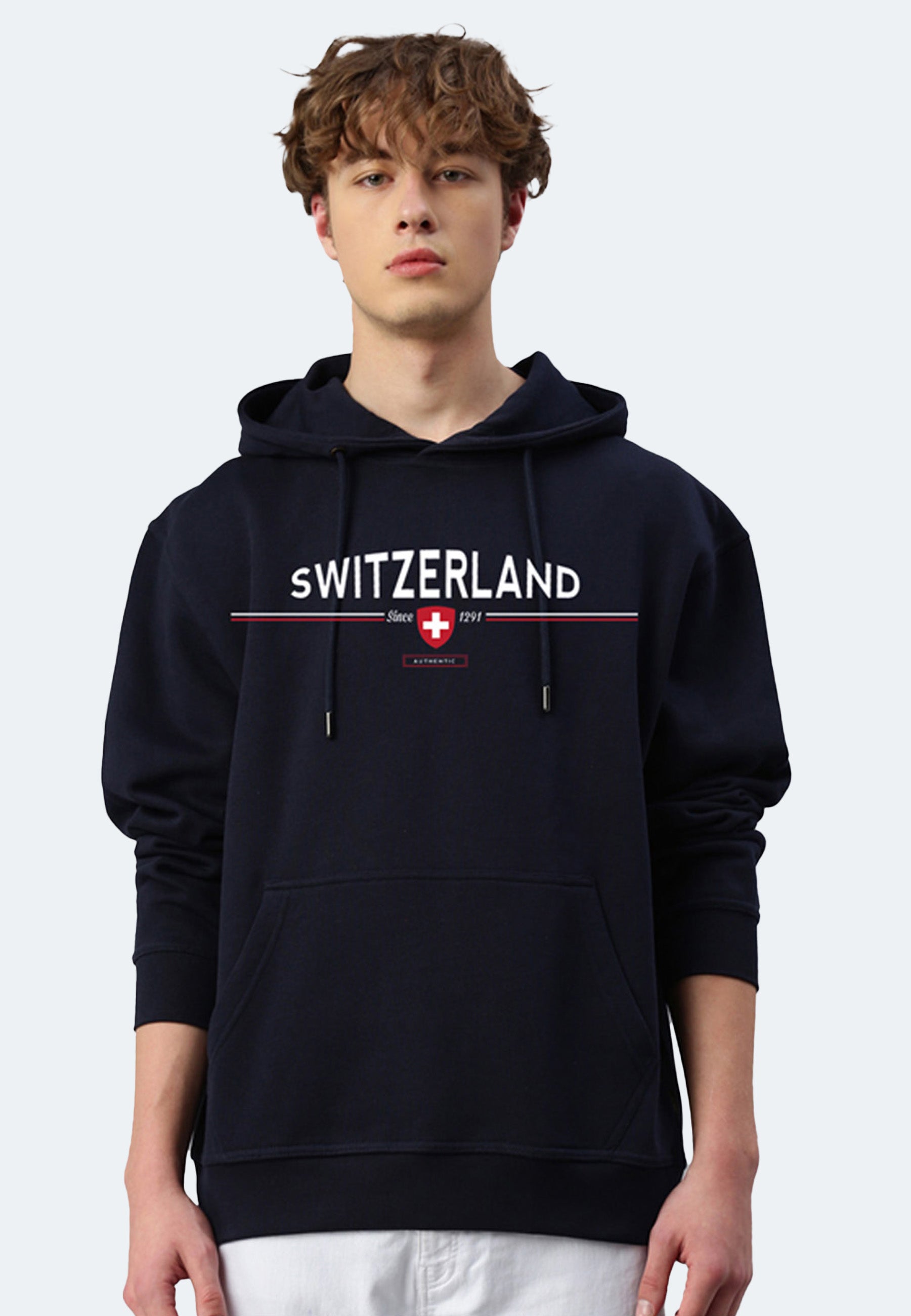 Sweat à capuche Premium Suisse