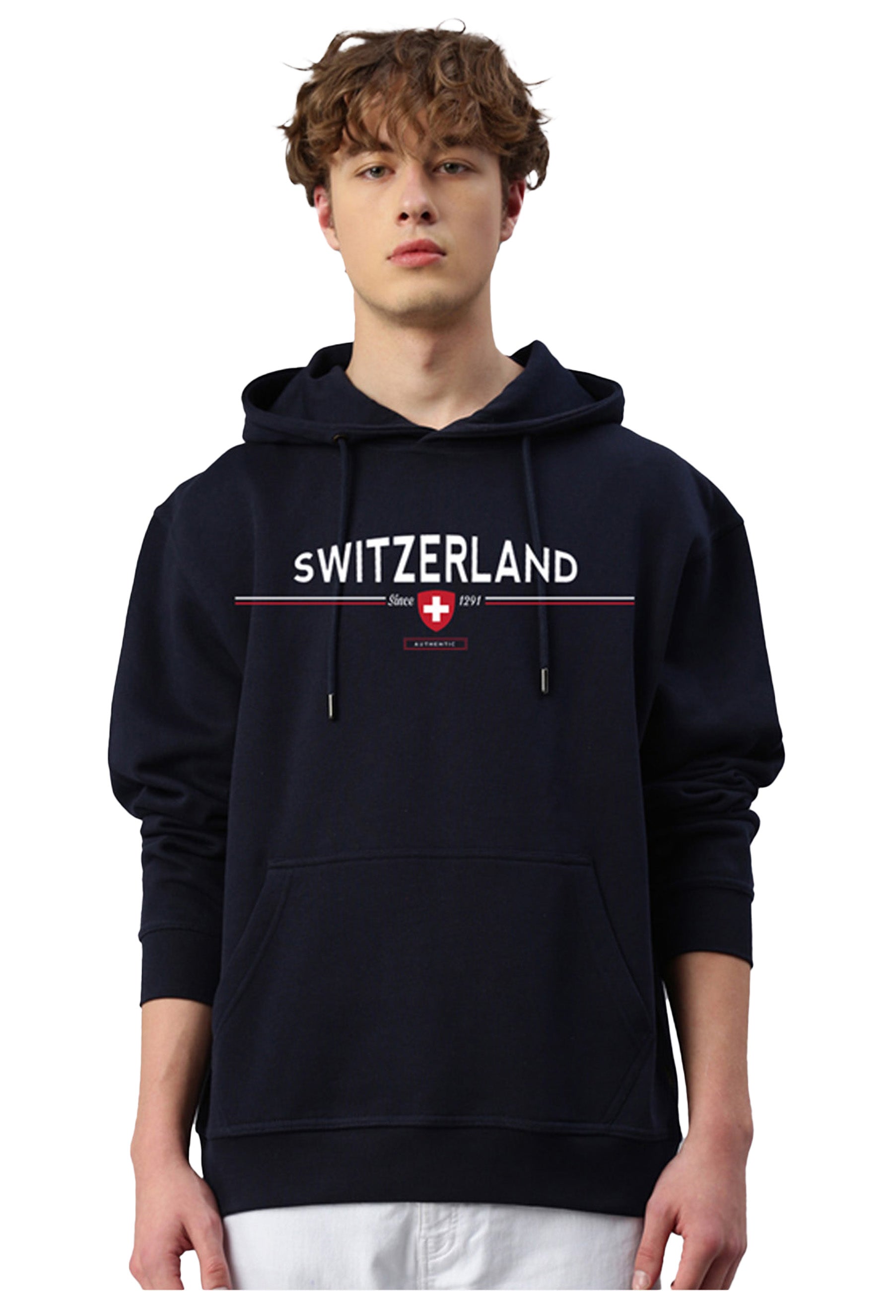 Sweat à capuche Premium Suisse