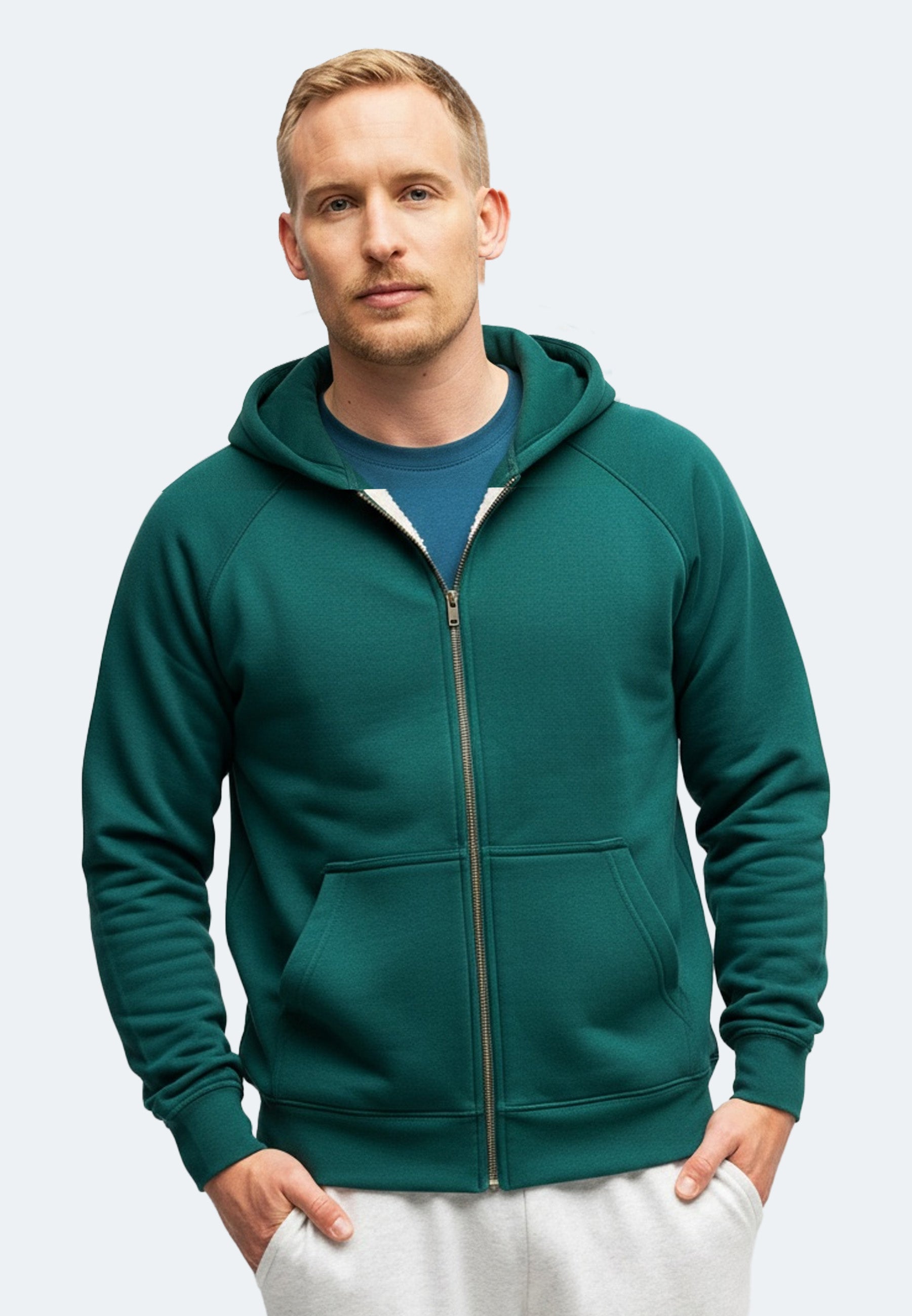 Switcher Sherpa Hoodie verbier color/345 foret