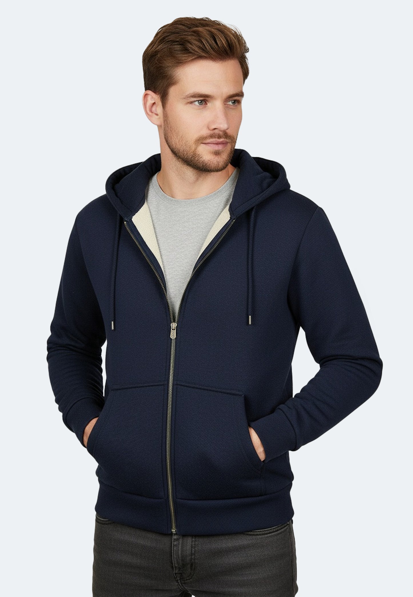 Switcher Sherpa Hoodie verbier color/20 marine