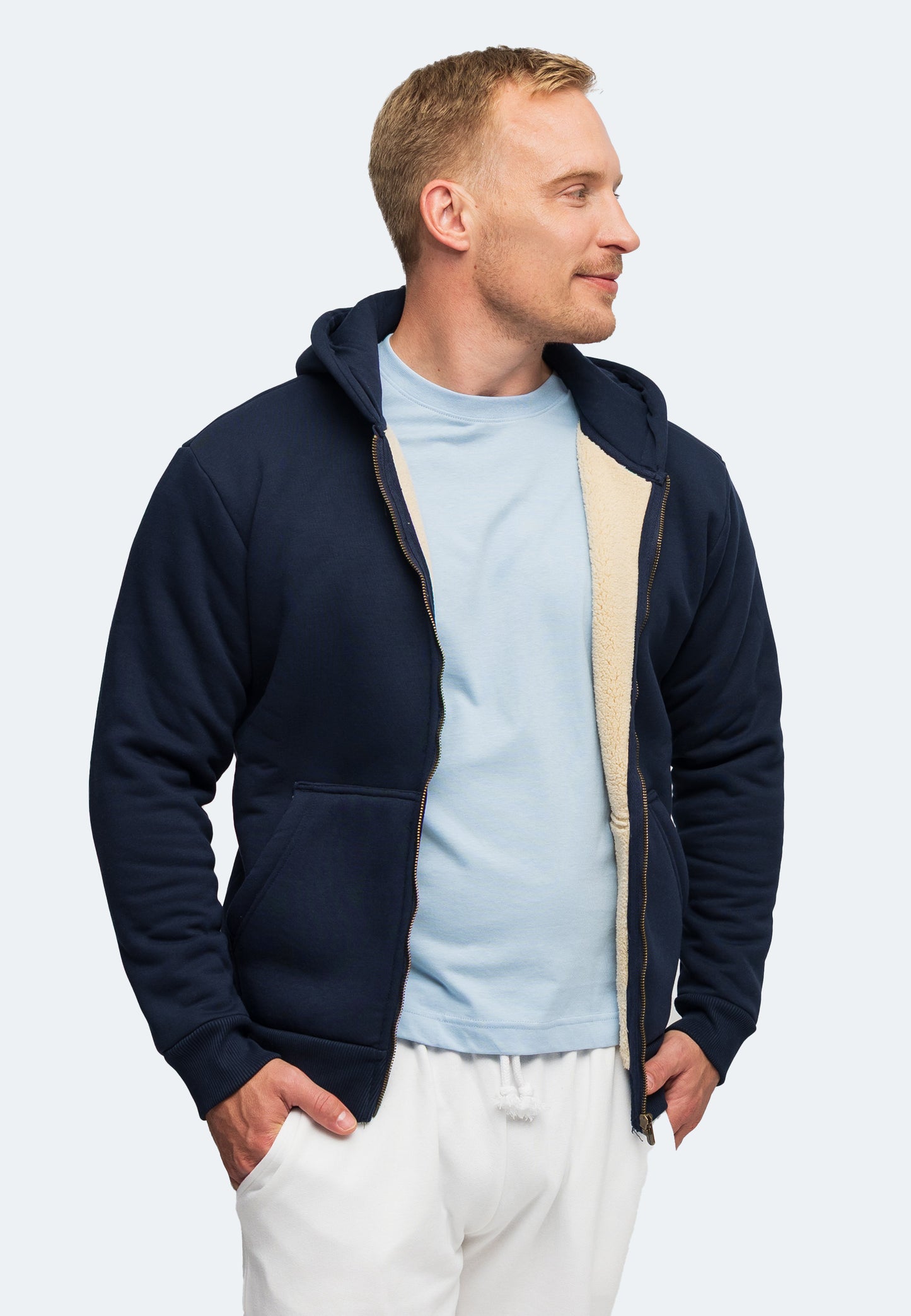 Switcher Sherpa Hoodie verbier color/20 marine