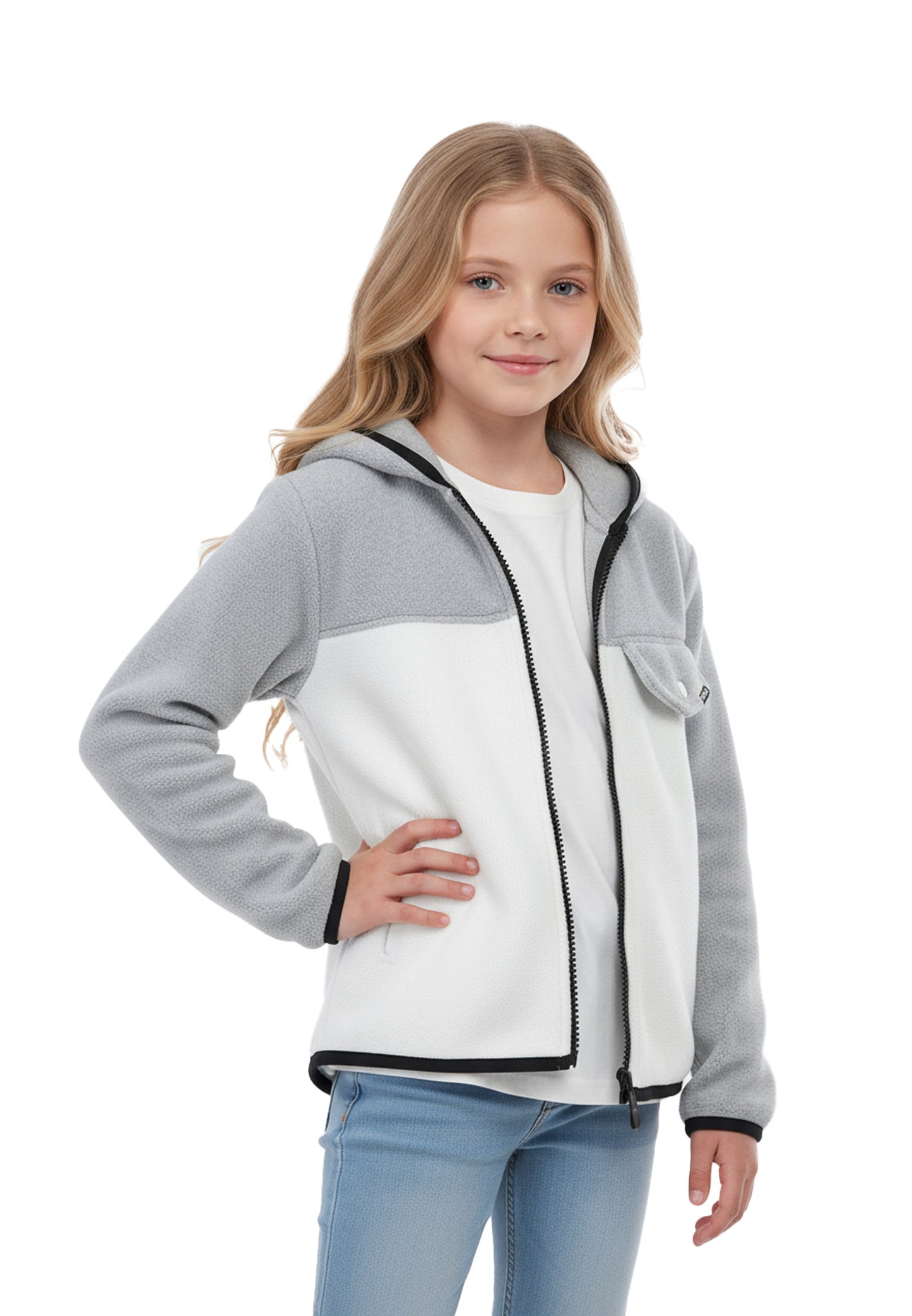 Switcher kids fleece villars color/42 gris chine