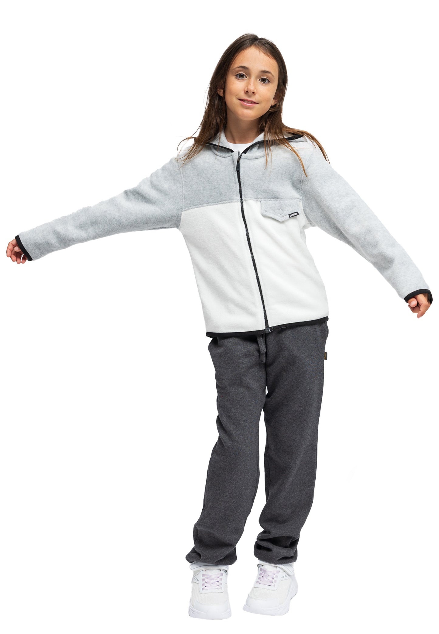 Switcher kids fleece villars color/42 gris chine
