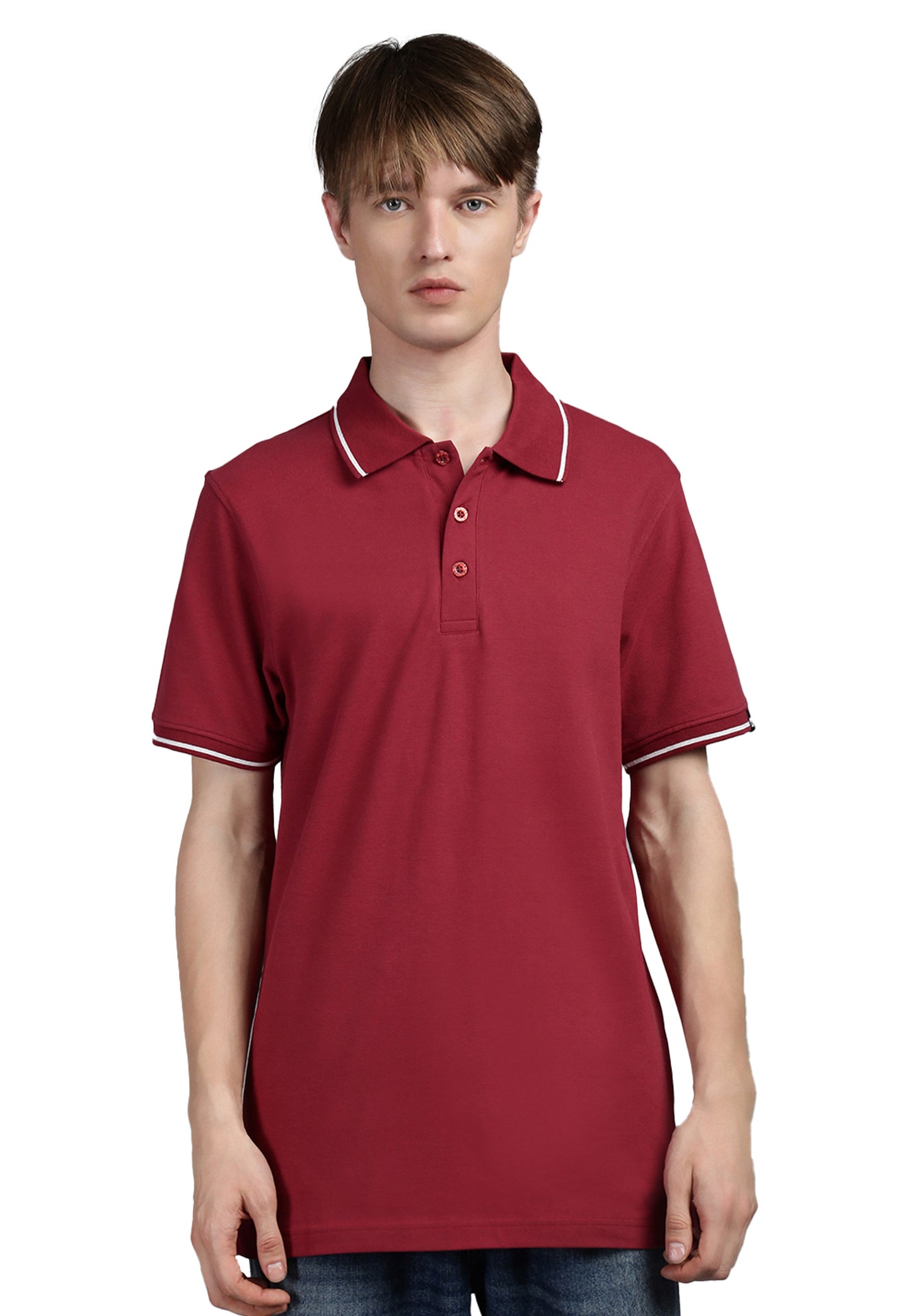 Switcher men's polo ben color/158 bourgogne