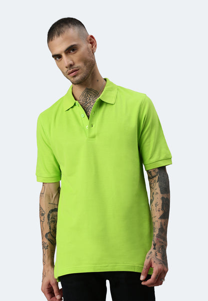 Switcher men's polo john color/364 lime