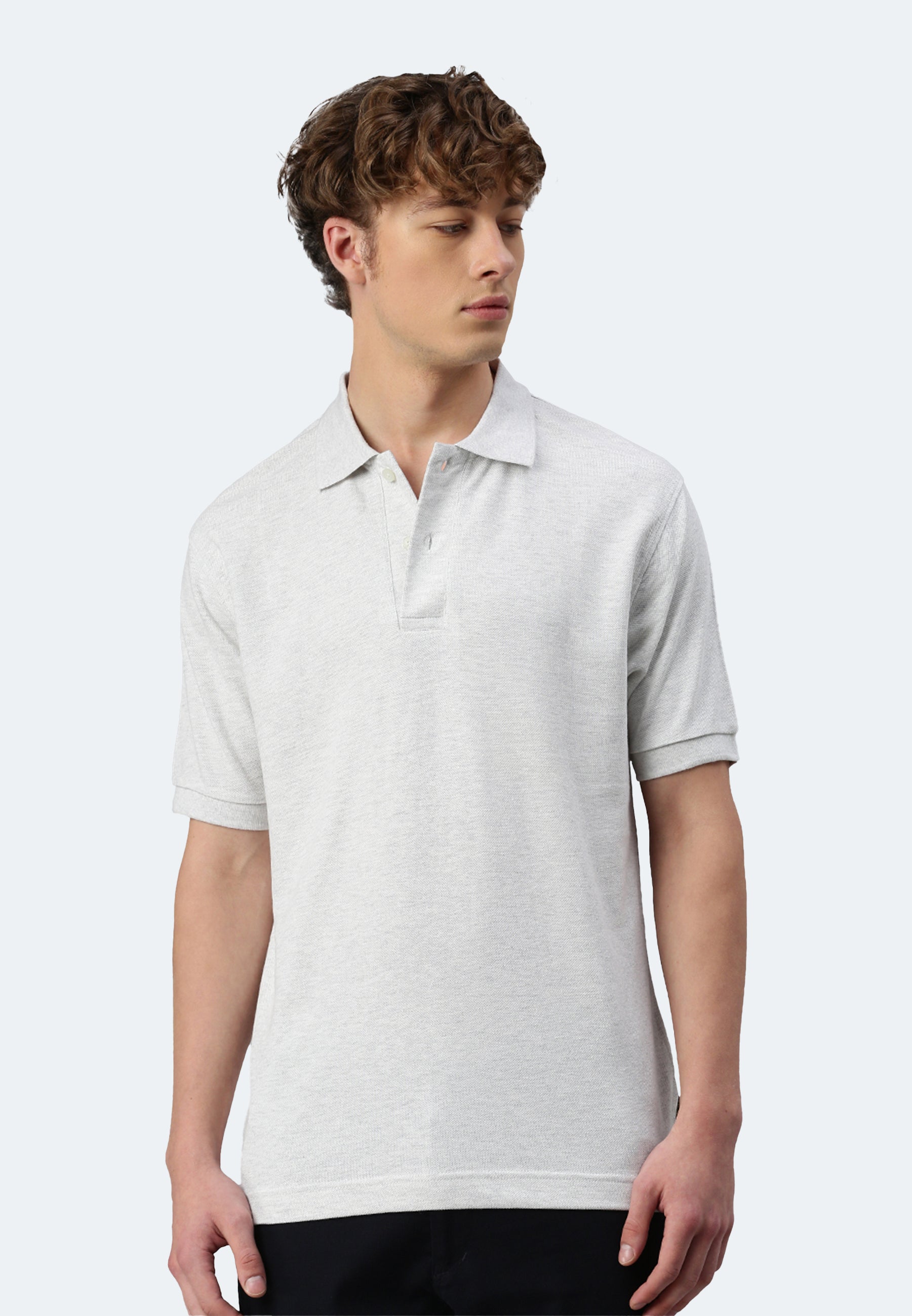 Switcher men's polo samuel color/43 blanc chine