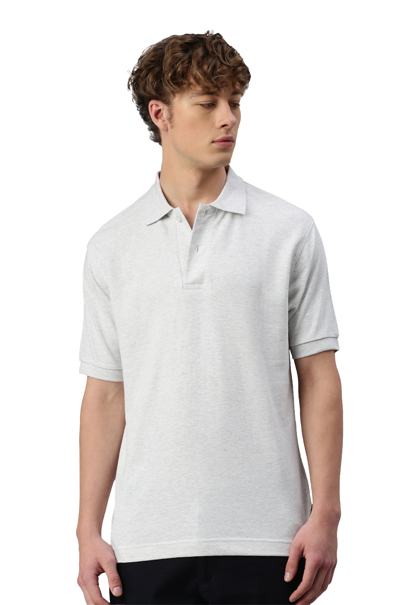 Switcher men's polo samuel color/43 blanc chine