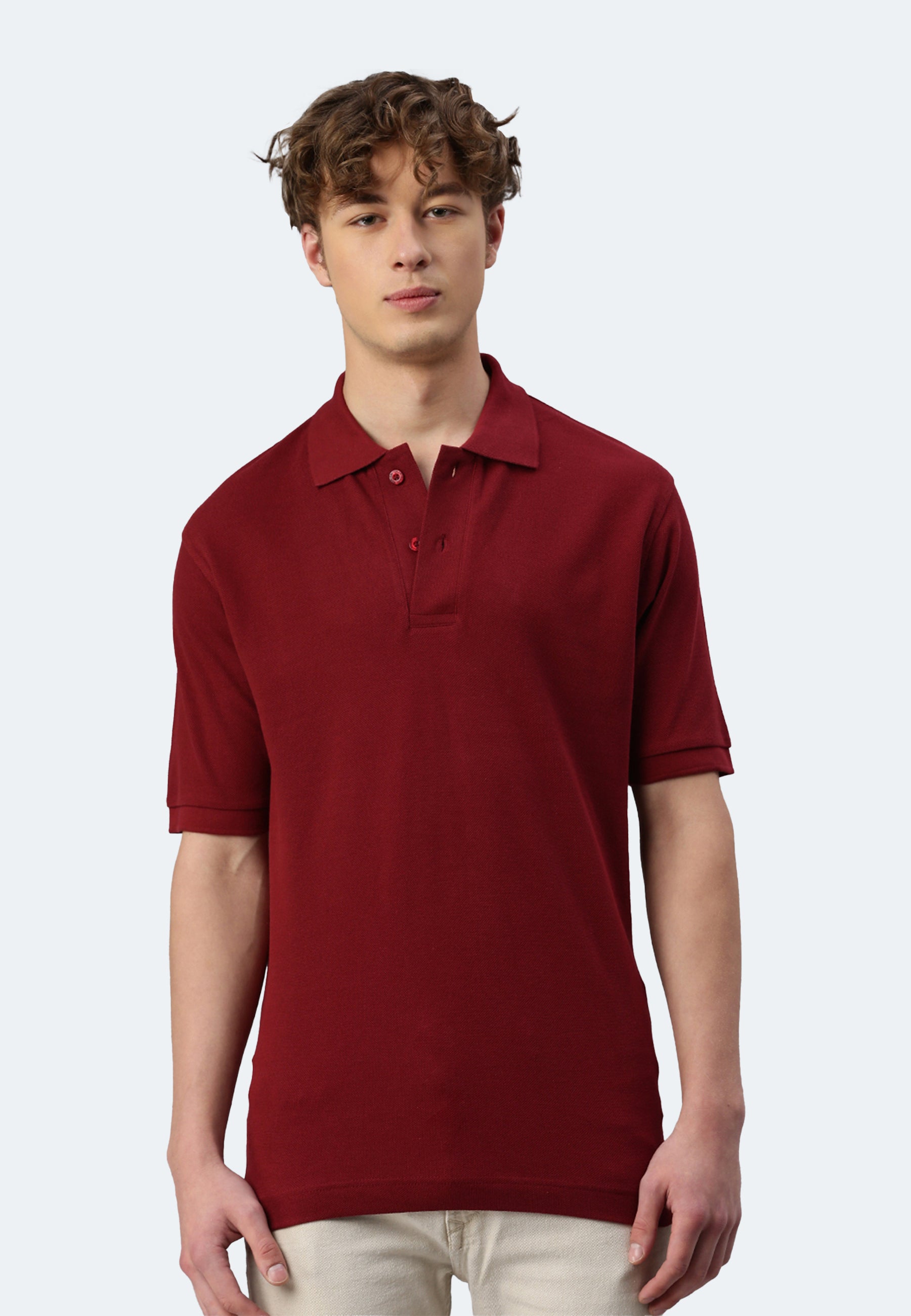 Polo Switcher Samuel pour homme couleur/bordeaux