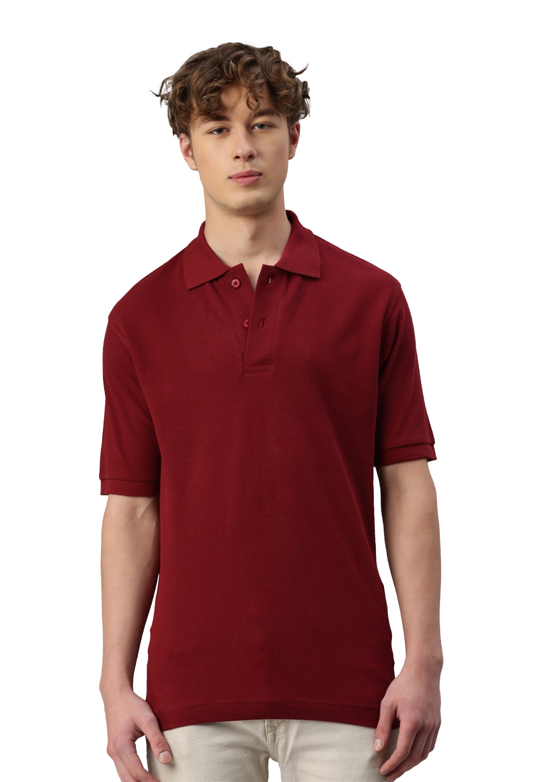 Polo Switcher Samuel pour homme couleur/bordeaux