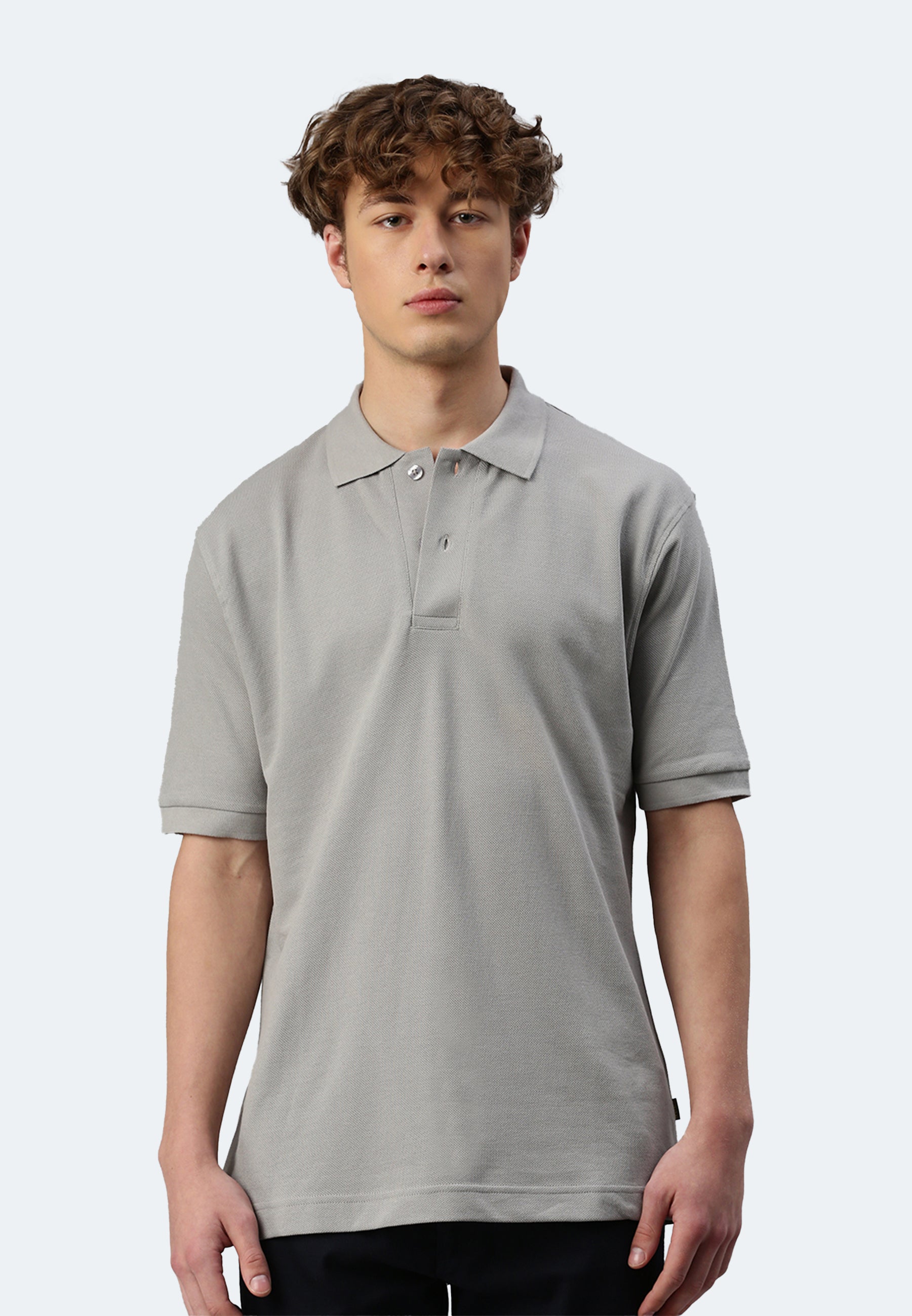 Switcher men's polo samuel color/402 gris foncé