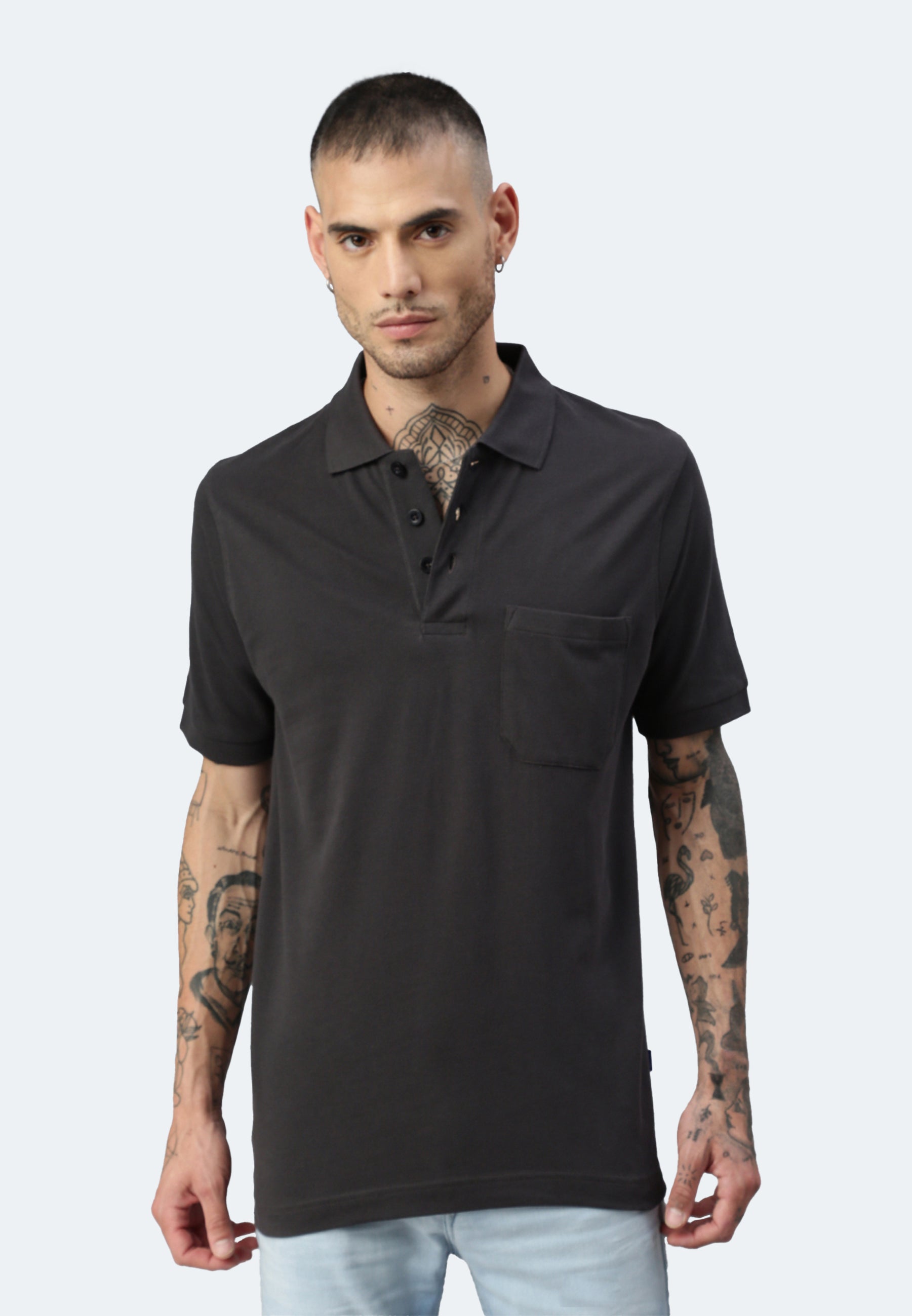 Switcher pocket polo whale color/arsenic