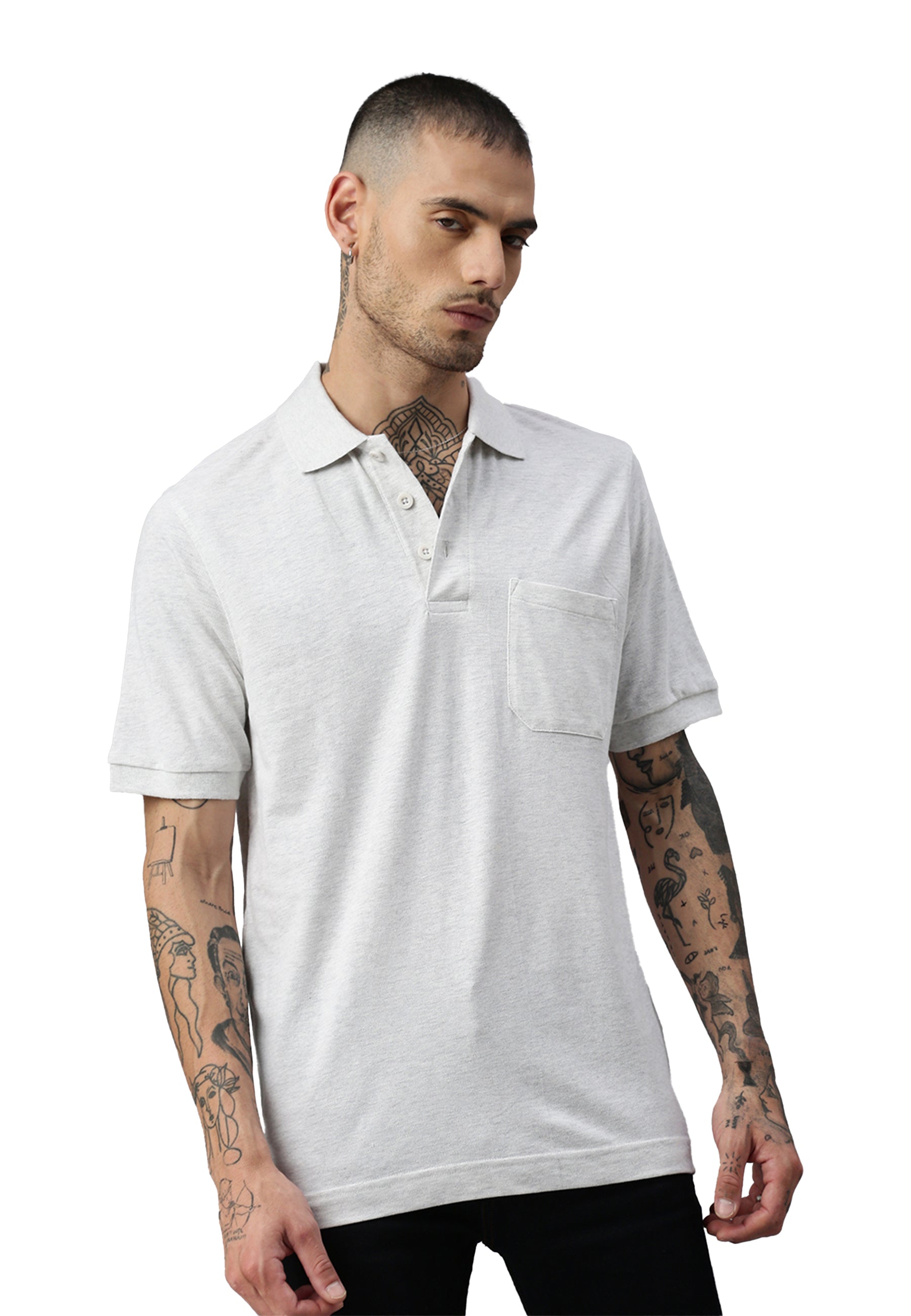 Switcher pocket polo whale color/blanc chine