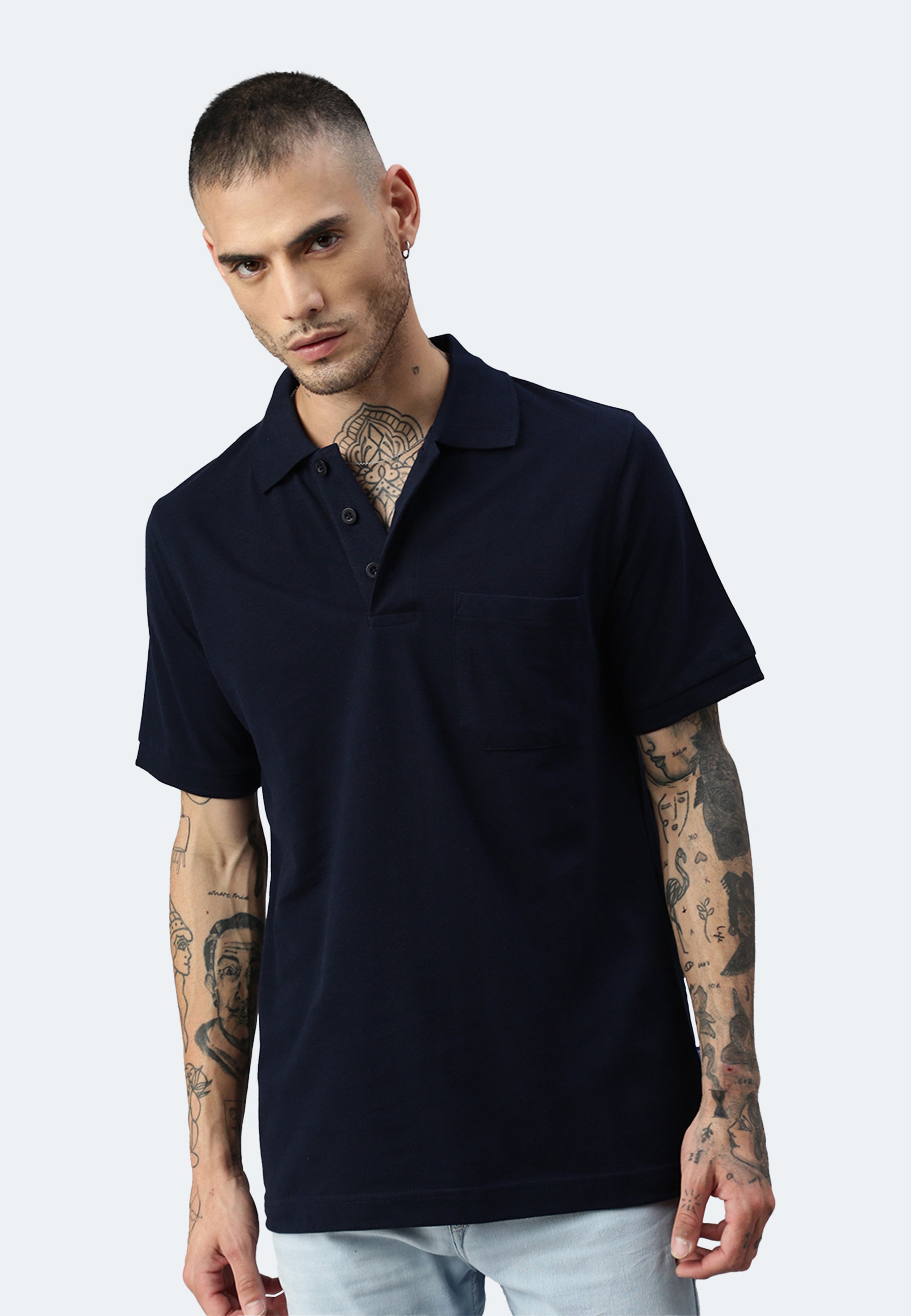Switcher pocket polo whale color/marine