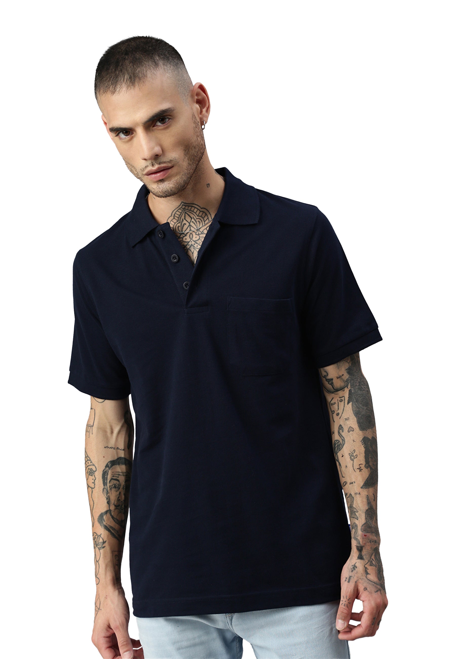 Switcher pocket polo whale color/marine
