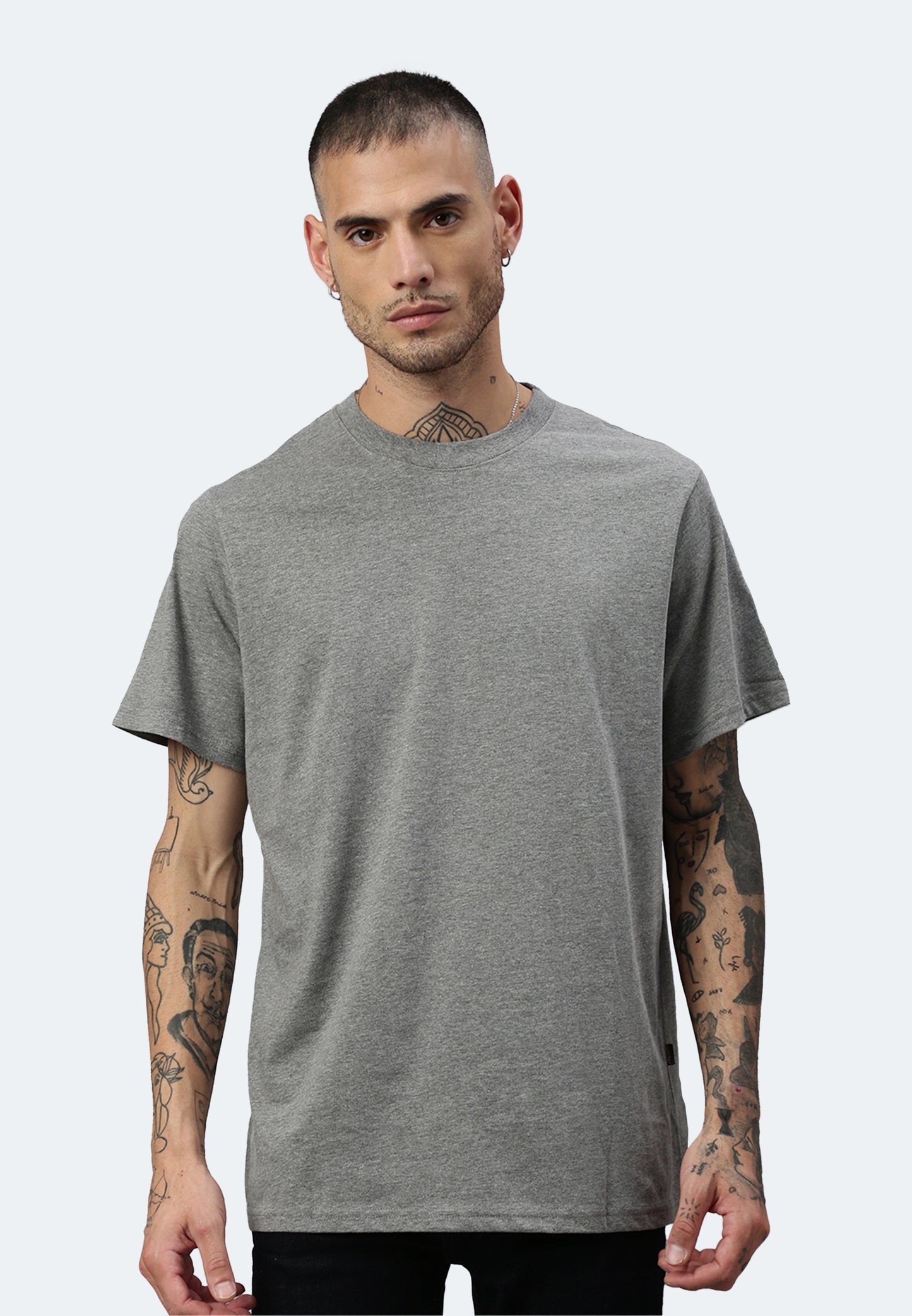 Chemise unisexe Switcher bob II color/672 ebony chine