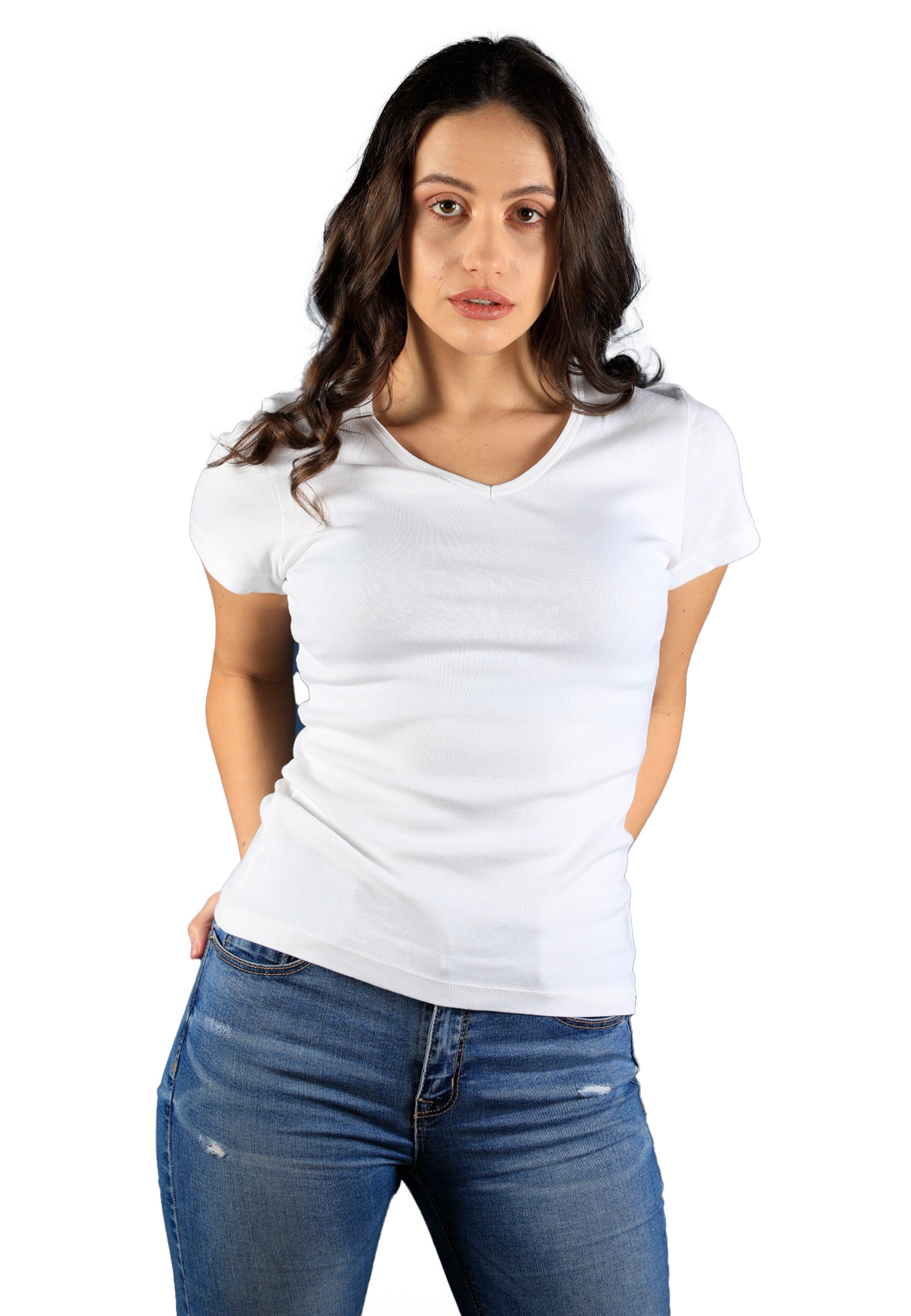 T-shirt Switcher Lady efia color/blanc