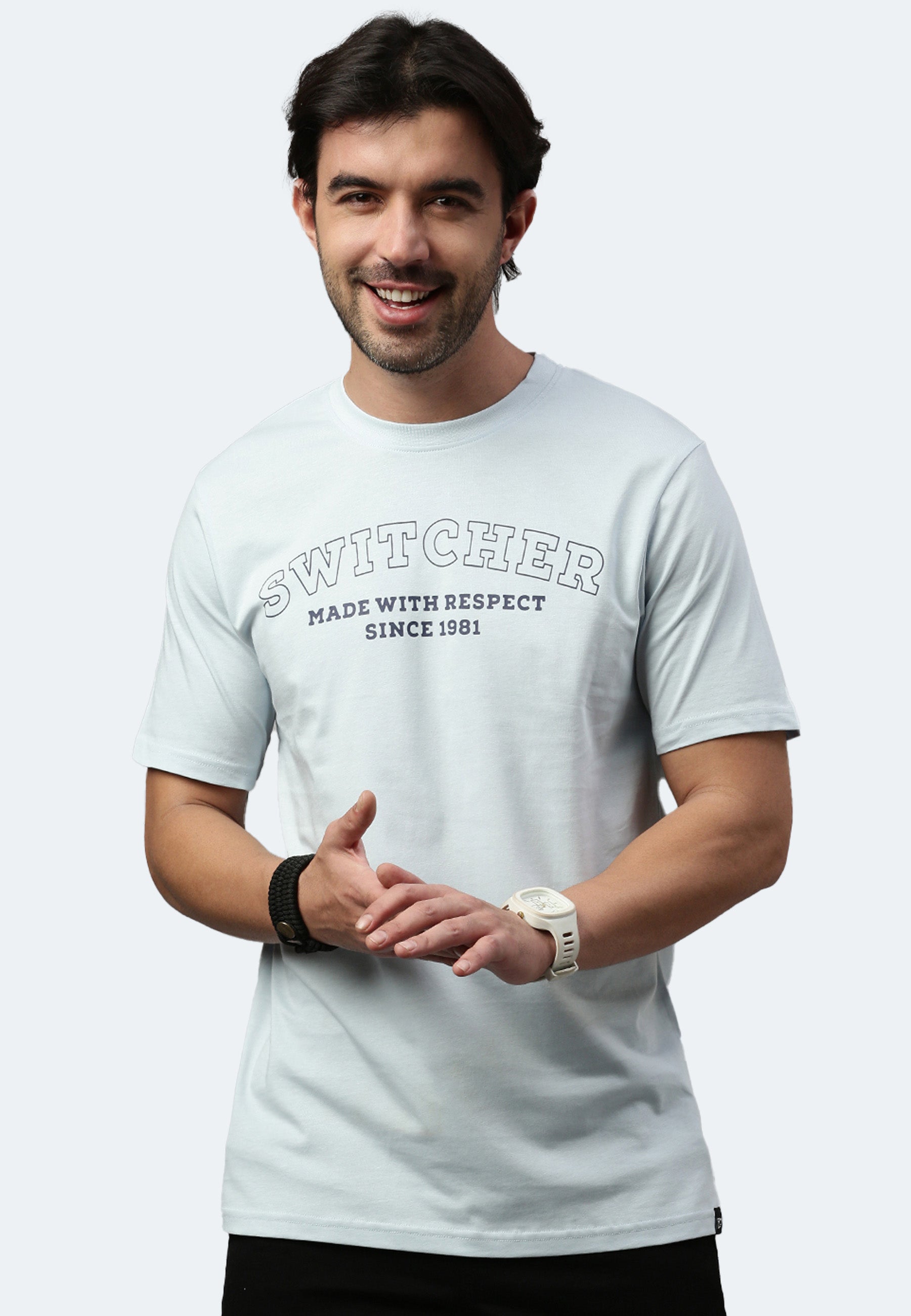 Chemise Switcher Gilles couleur/204 bleu ange