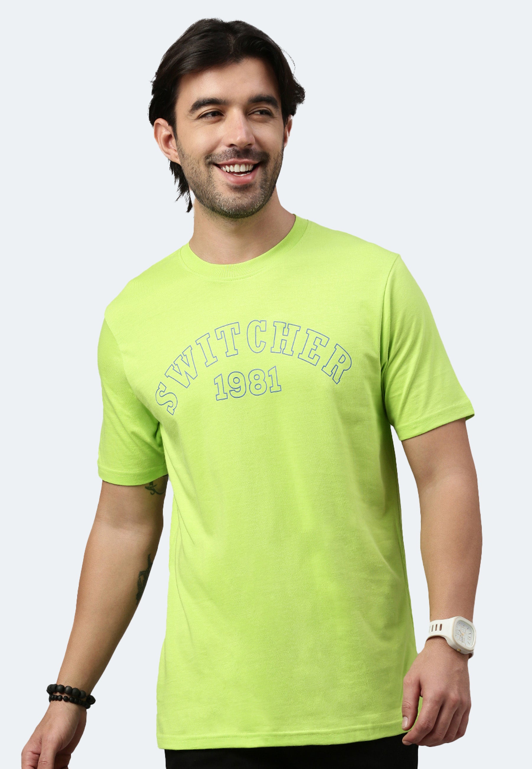 Chemise Switcher Gilles couleur/364 citron vert
